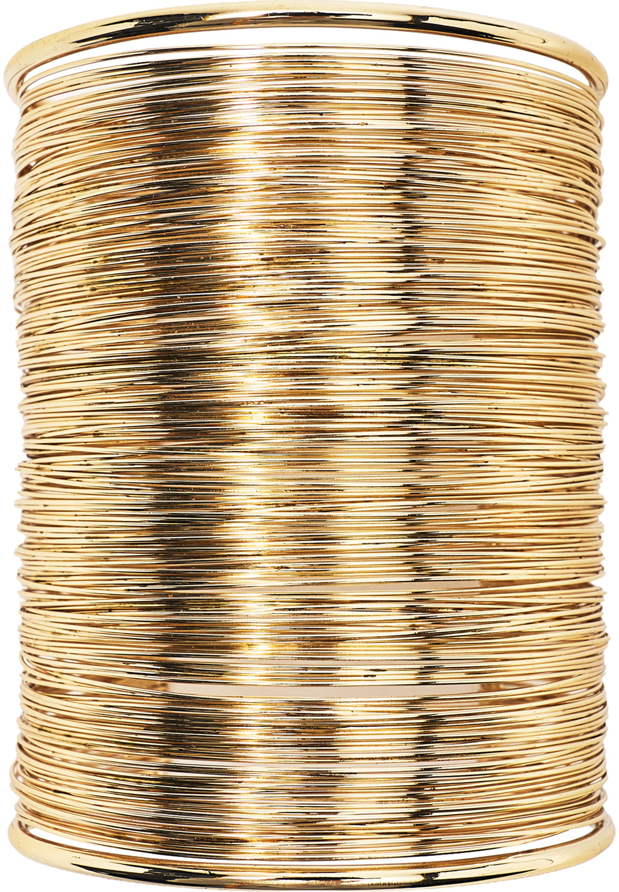 Multi-strand bangle — Gold