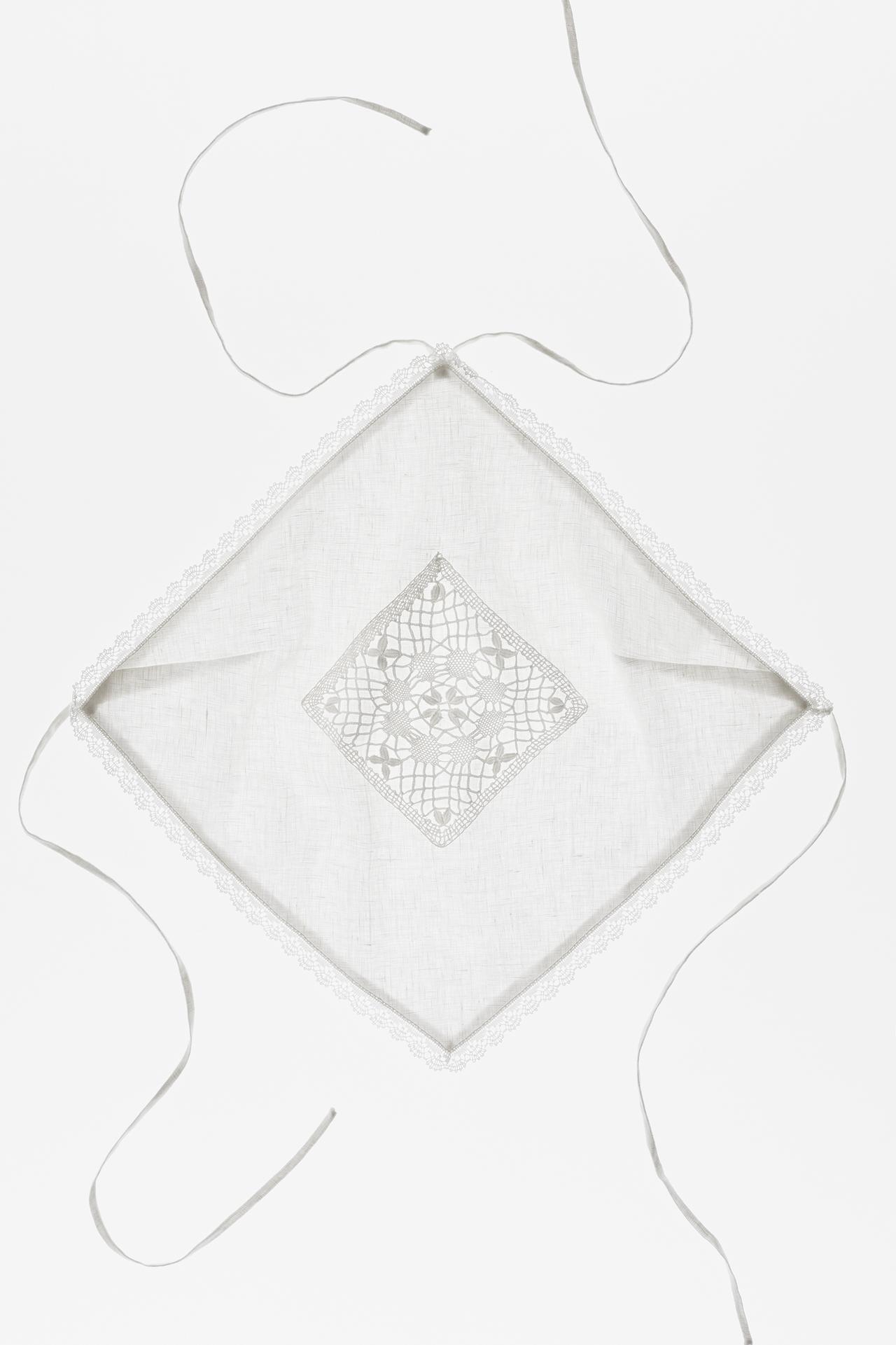 Encaixe de Camariñas x Pull&Bear halter top — Off white