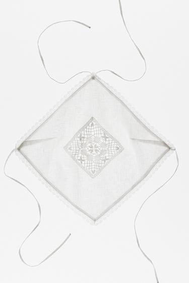 Encaixe de Camariñas x Pull&Bear halter top — Off white 6