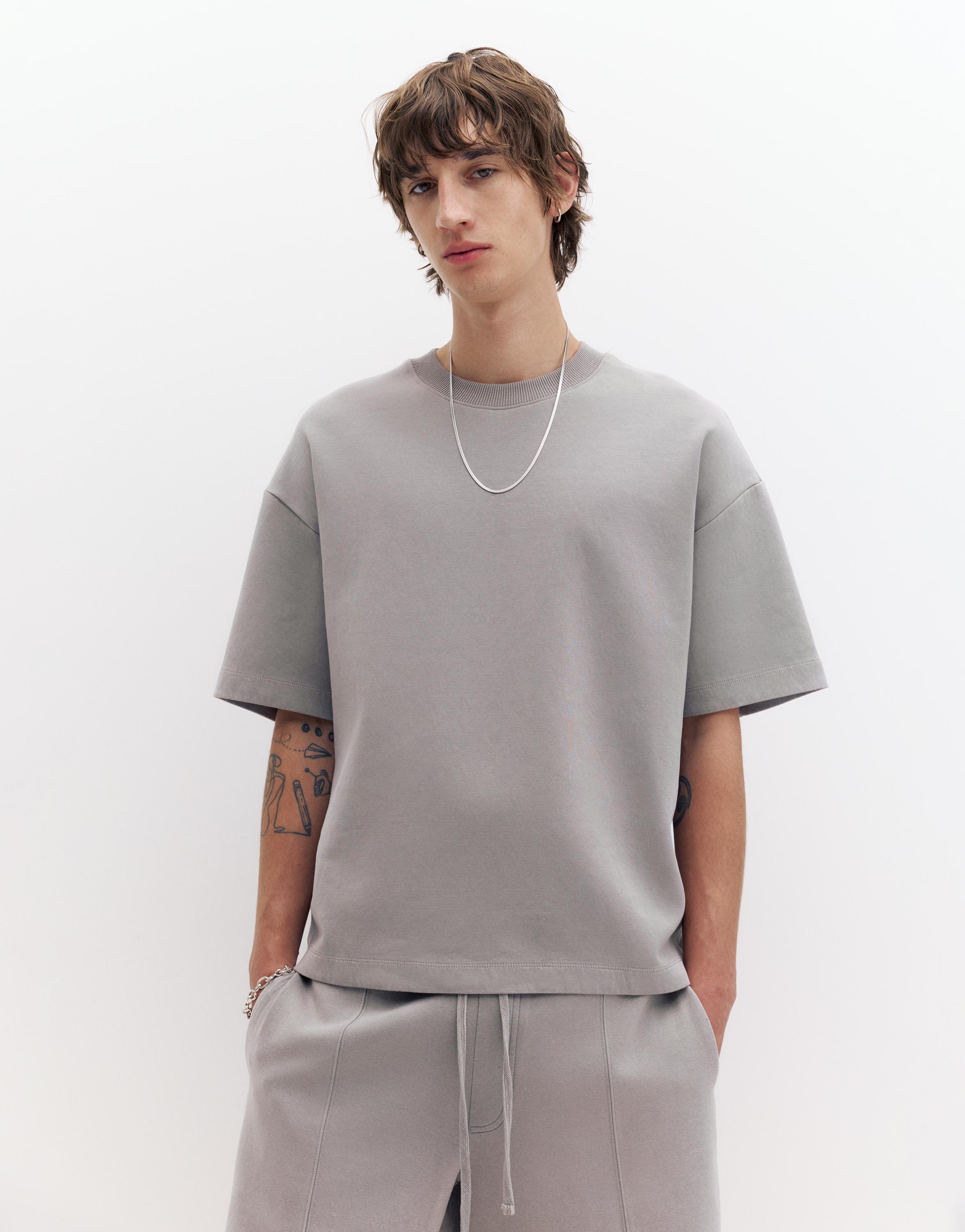 Kısa kollu interlok sweatshirt - Görsel 96