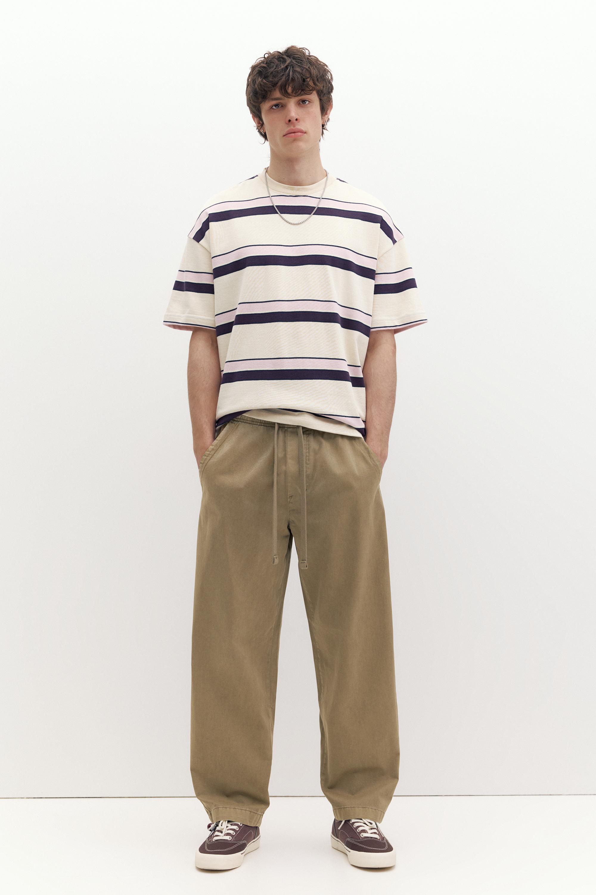 Baggy jogger pants — Brown