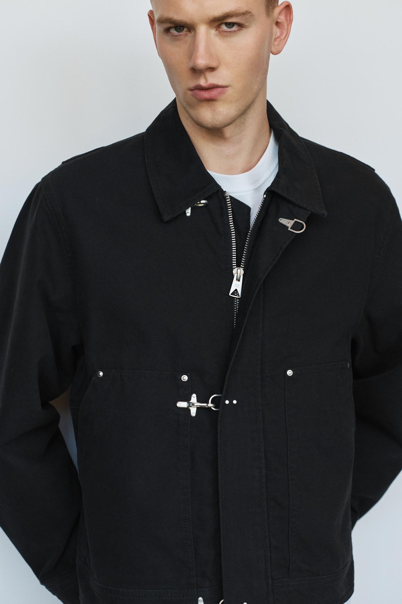 Toggle jacket — Black