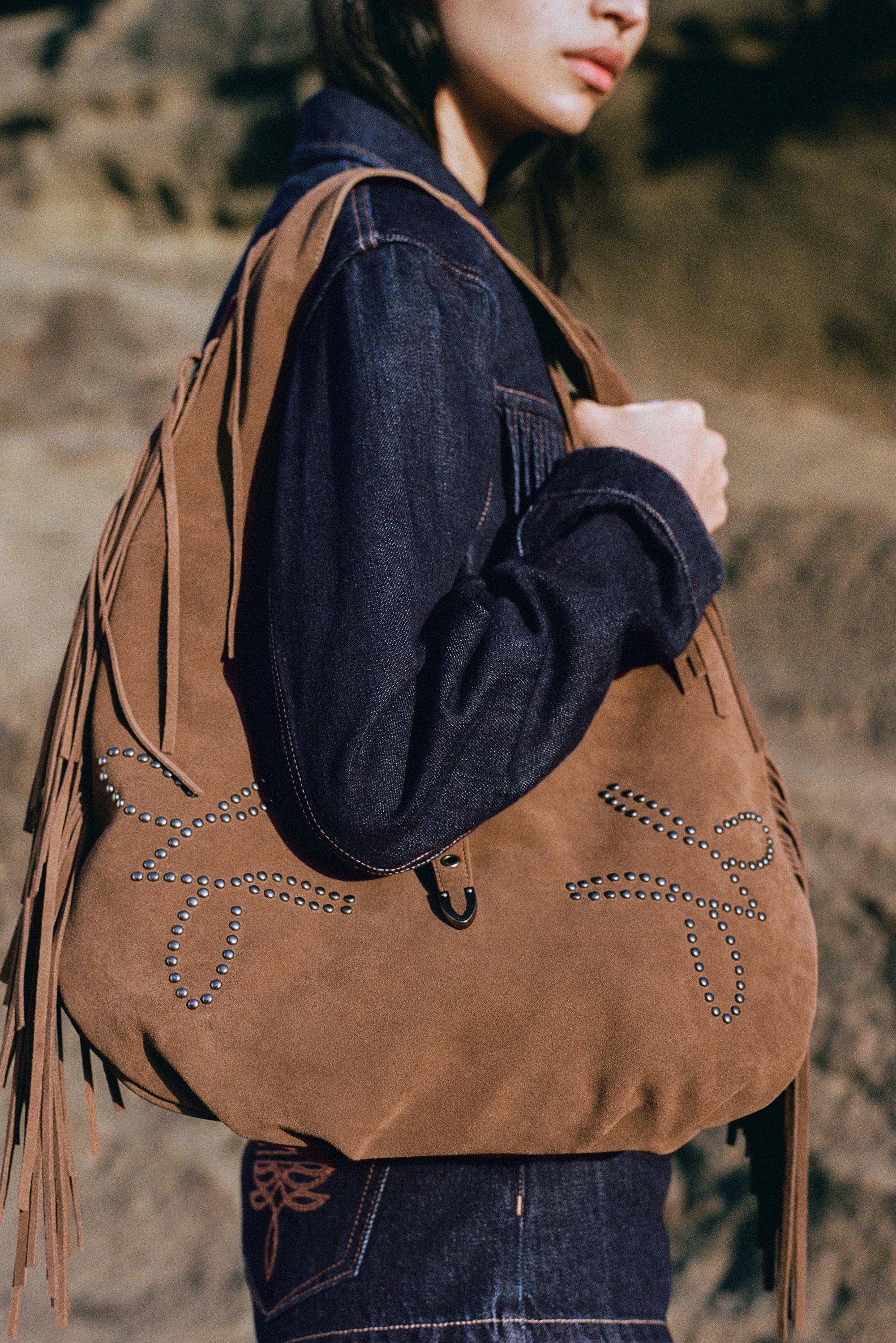 Borsa Shopper In Pelle Montserrat Messeguer