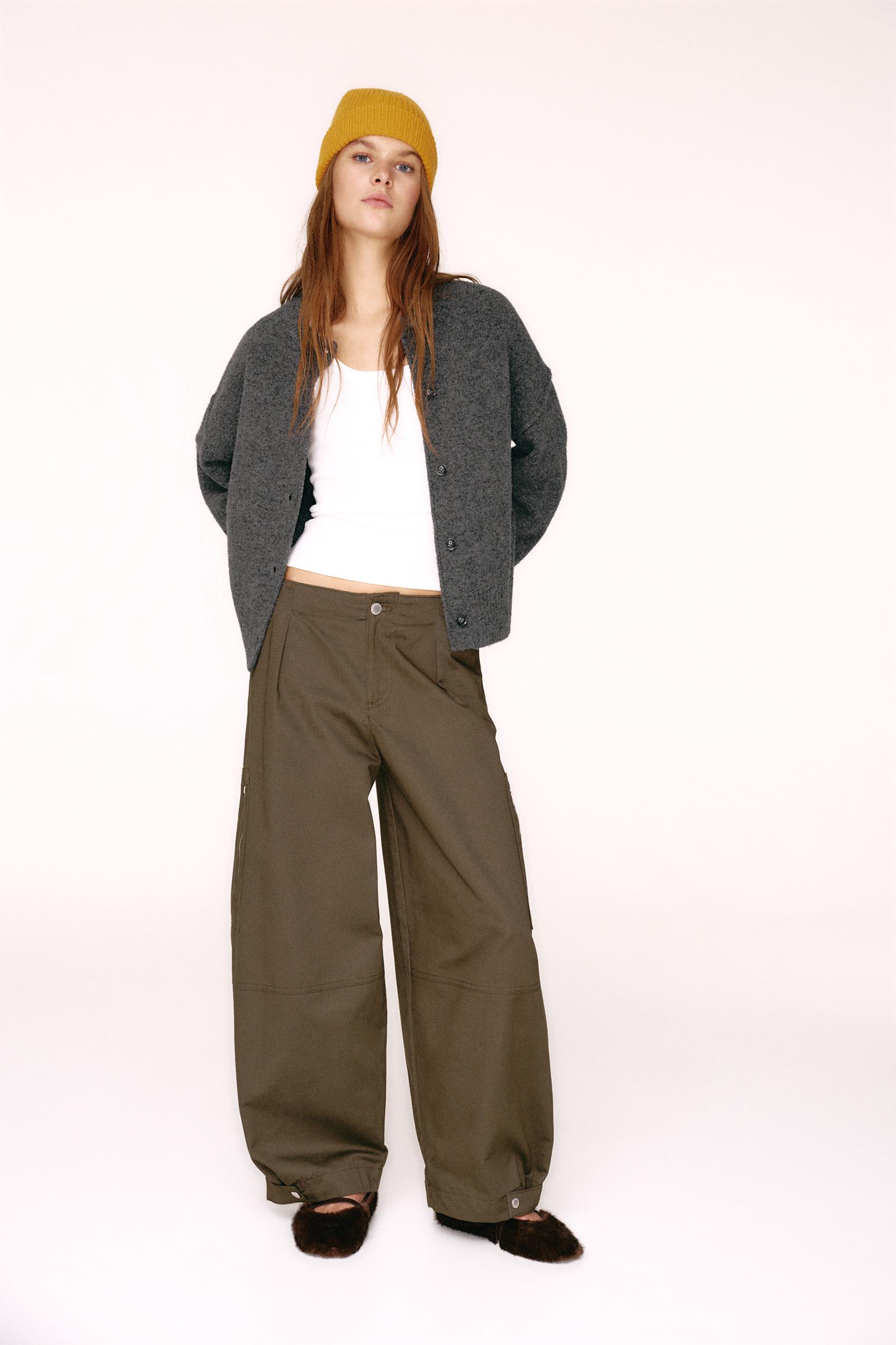 Soft knit cardigan — Anthracite grey