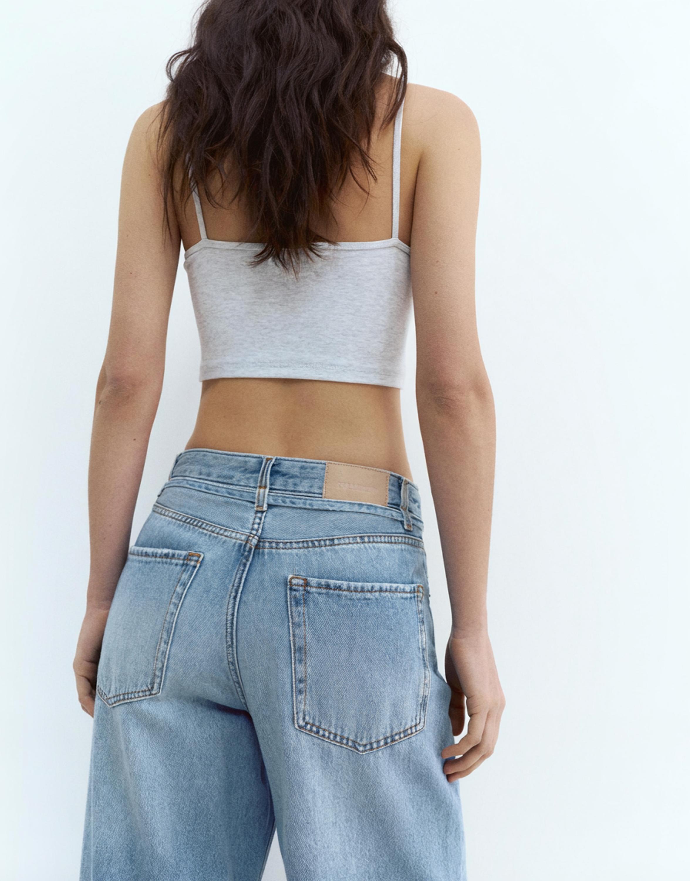 Bağcıklı baggy jean - Görsel 107