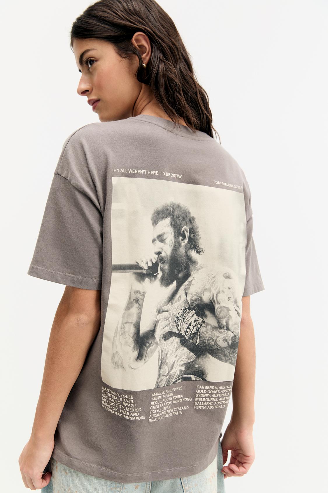 Post Malone T-shirt - PULL&BEAR 