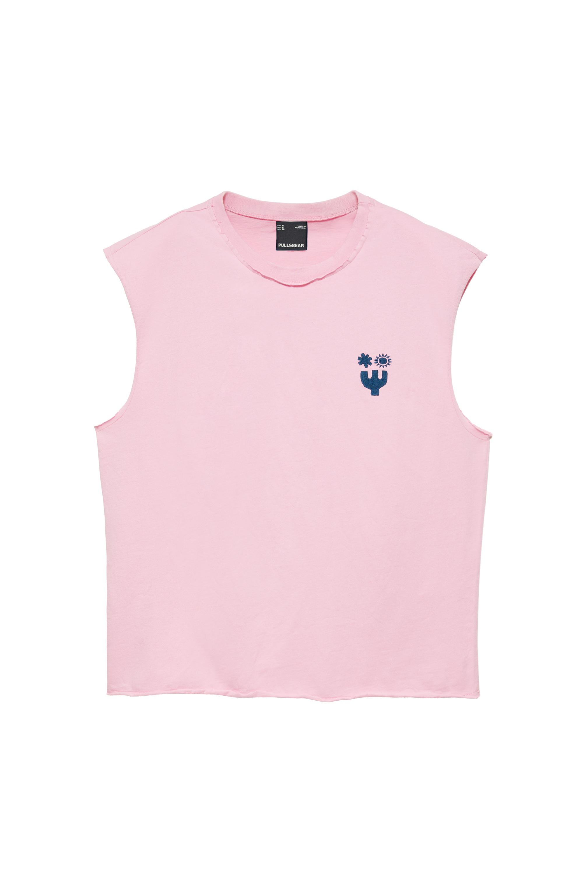 Camiseta boxy tirantes Ibiza