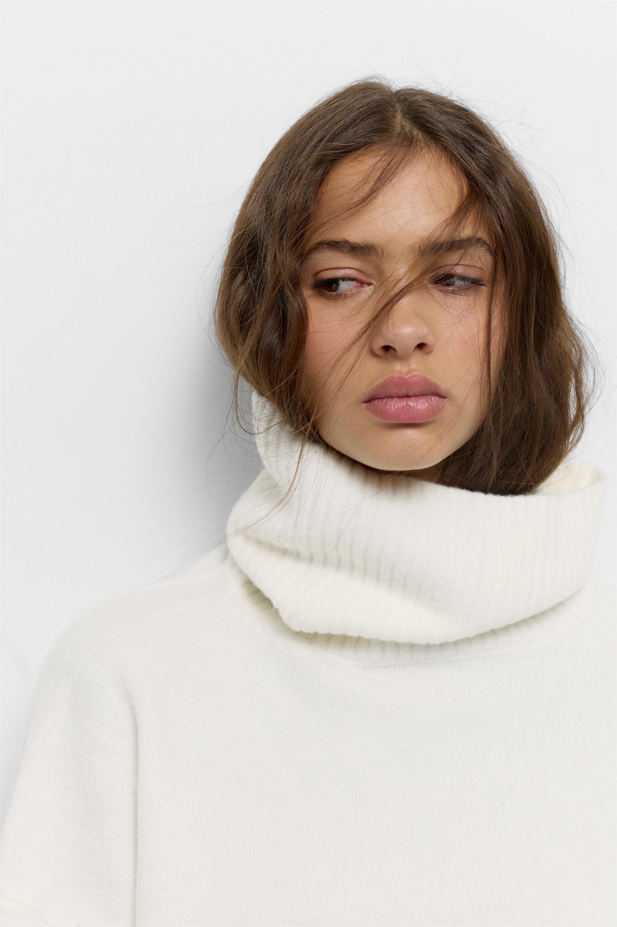 Yumuşak dik yaka kazak - Görsel 59