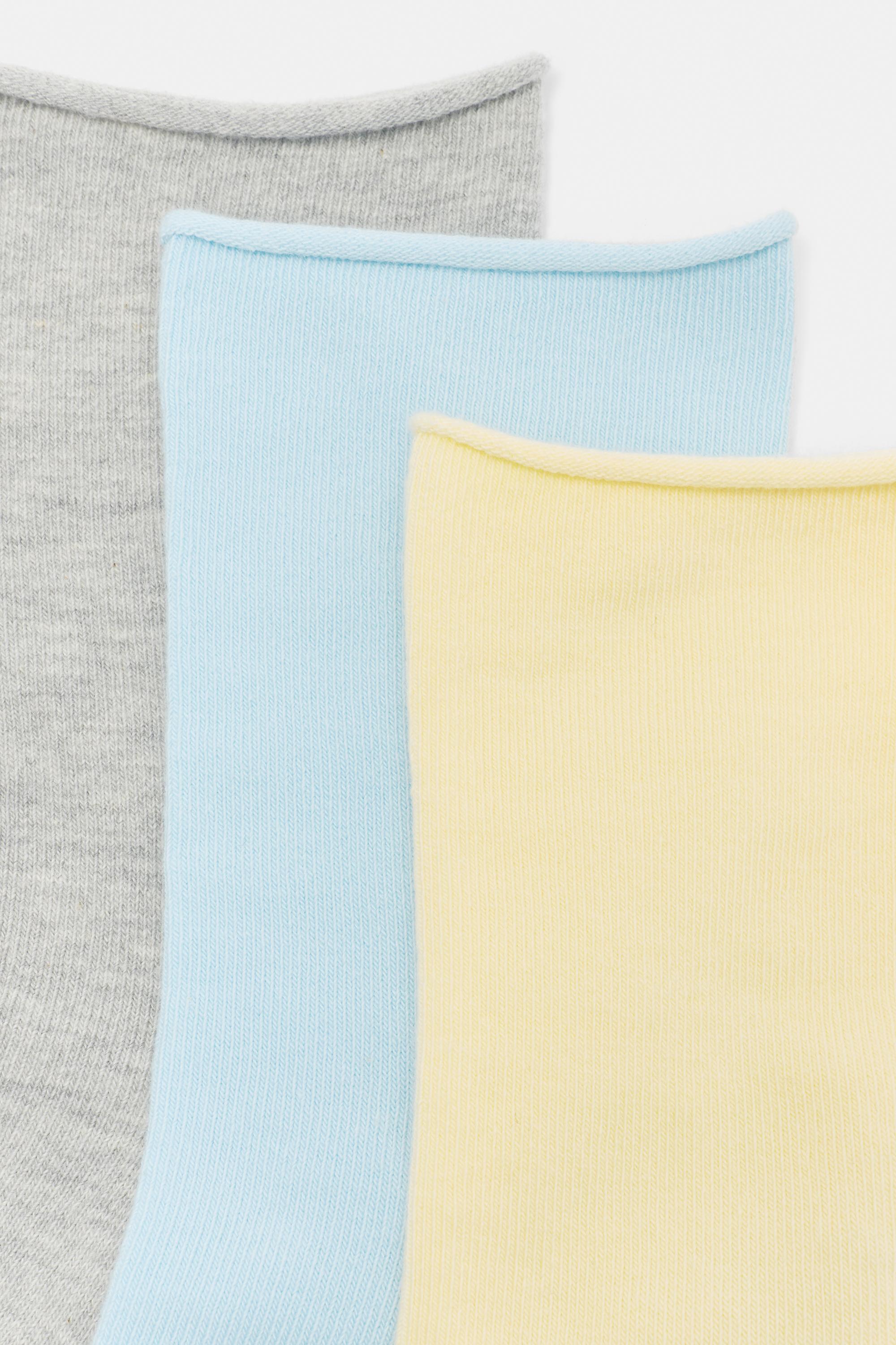 Pack of 3 pairs of socks — Yellow
