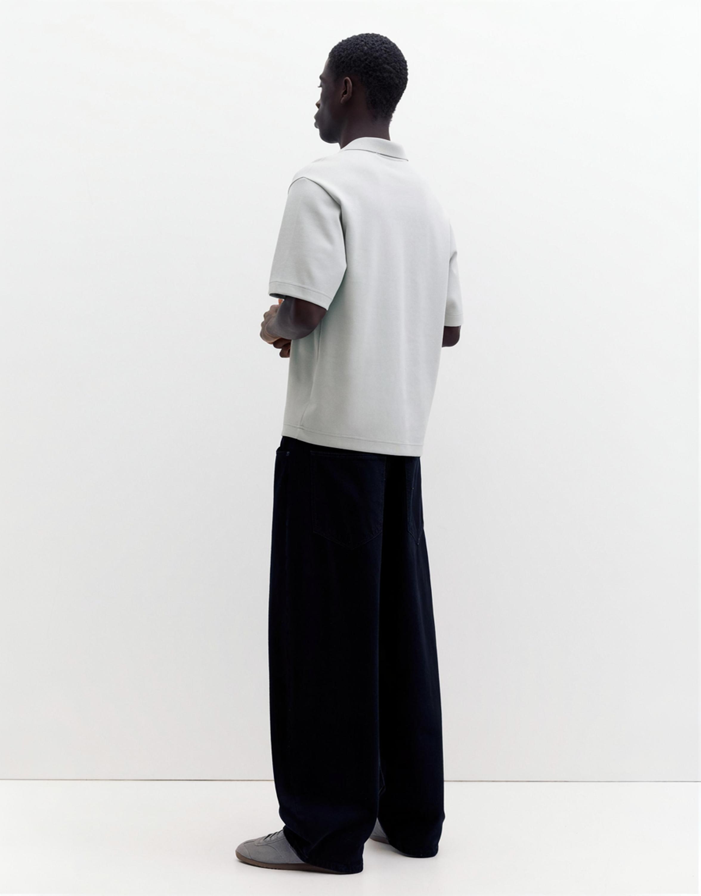 Kısa kollu interlok polo - Görsel 86