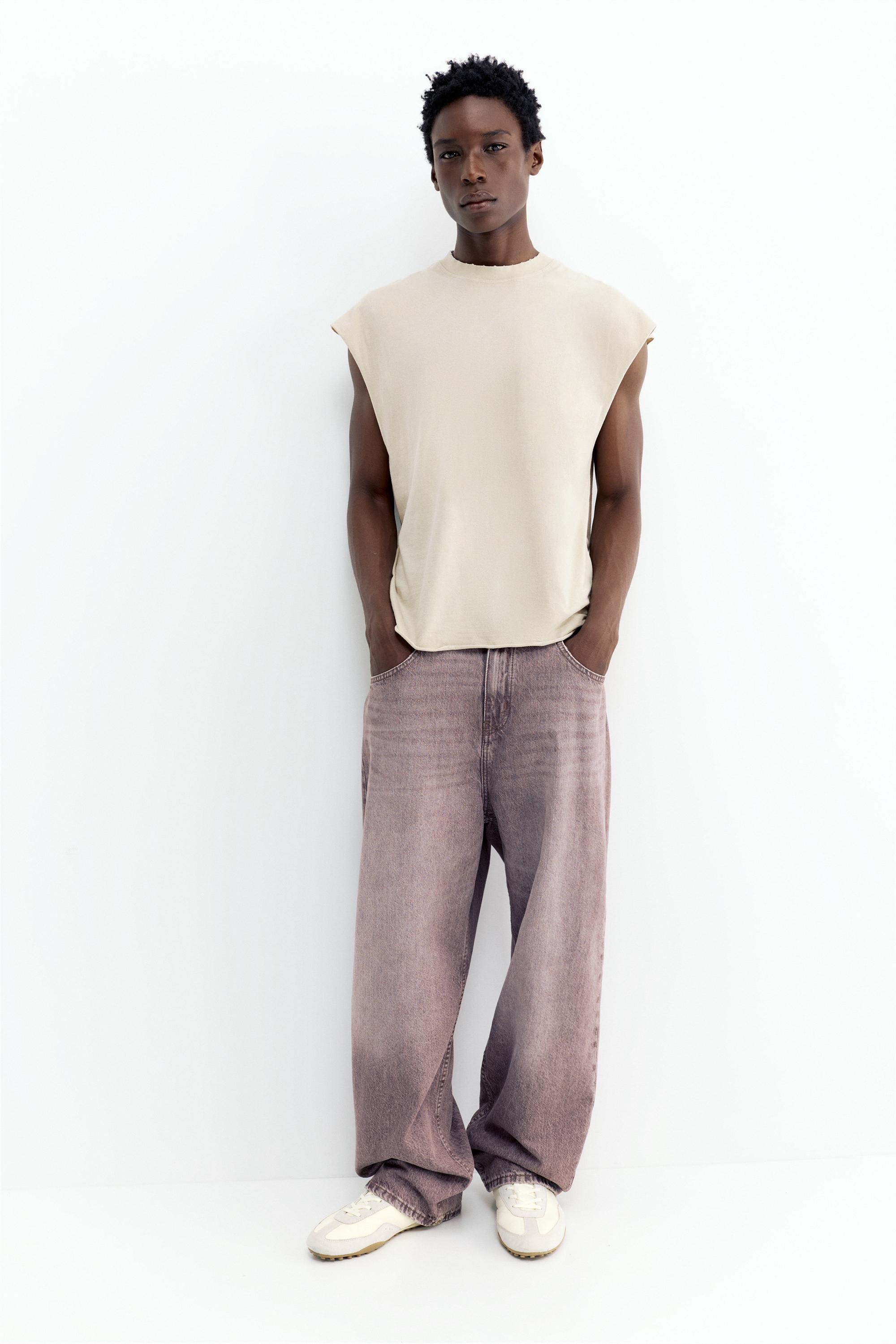 Acid wash tank top — Off white