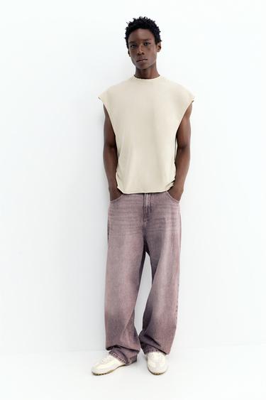 Acid wash tank top — Off white 4