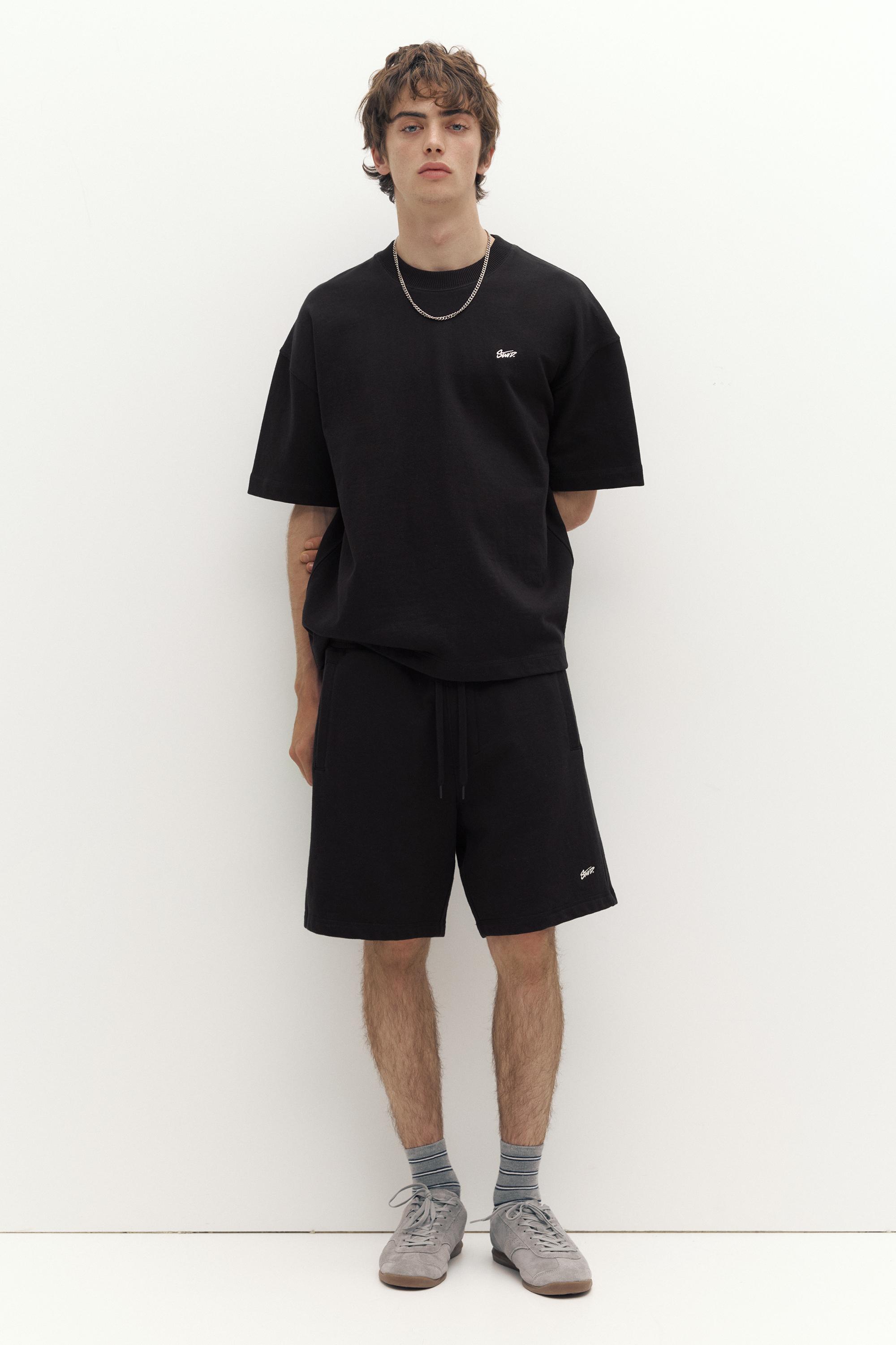 Kısa kollu logolu sweatshirt - Görsel 28