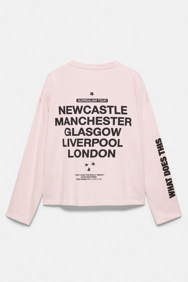 STWD boxy graphic T-shirt — Pastel pink 5