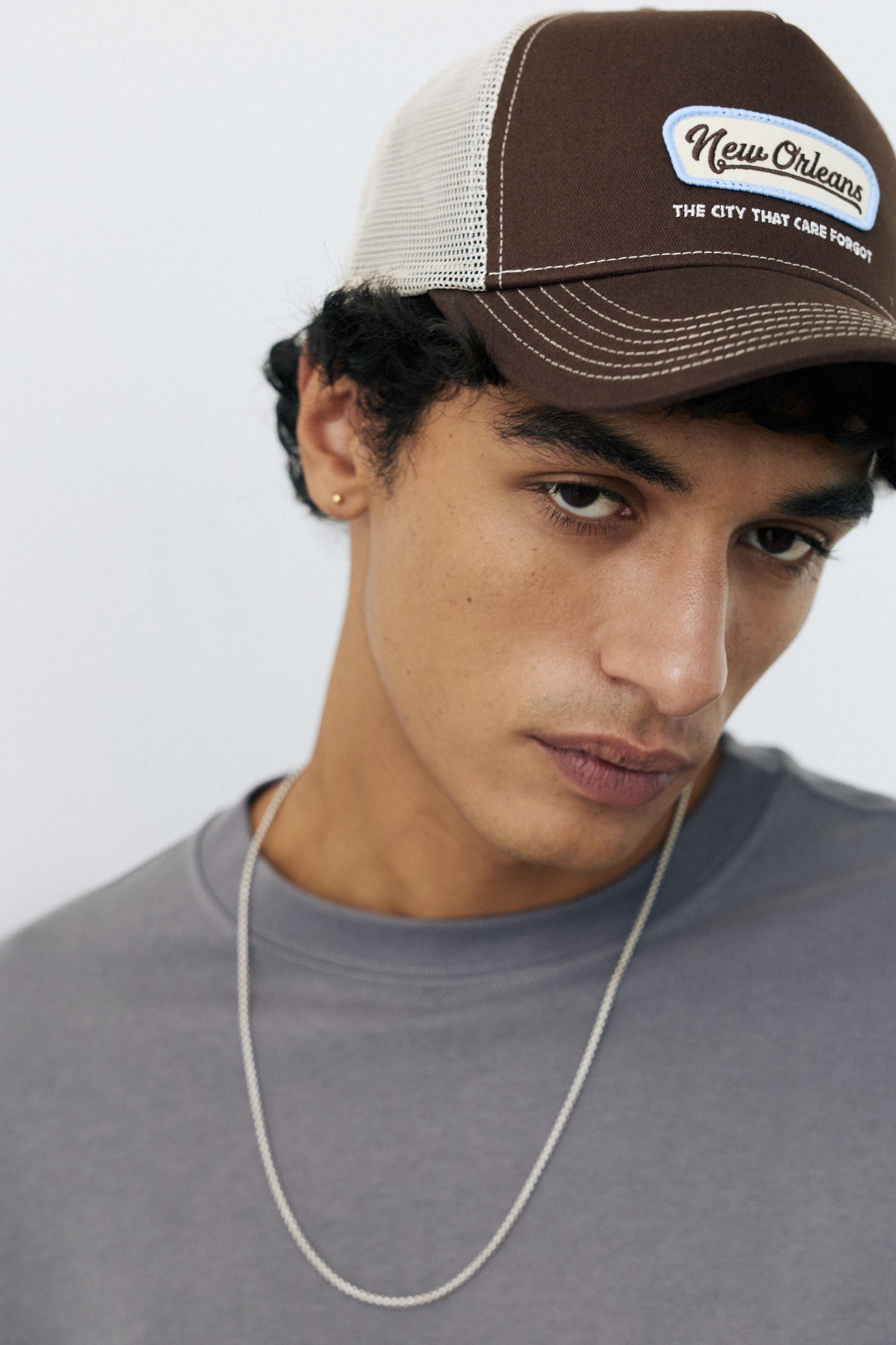 New Orleans trucker cap — Brown