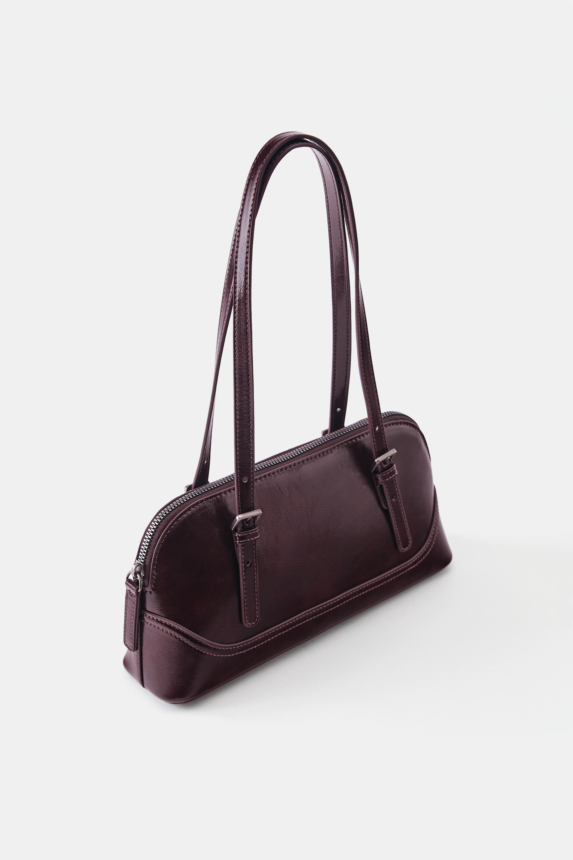Bowling shoulder bag — Maroon