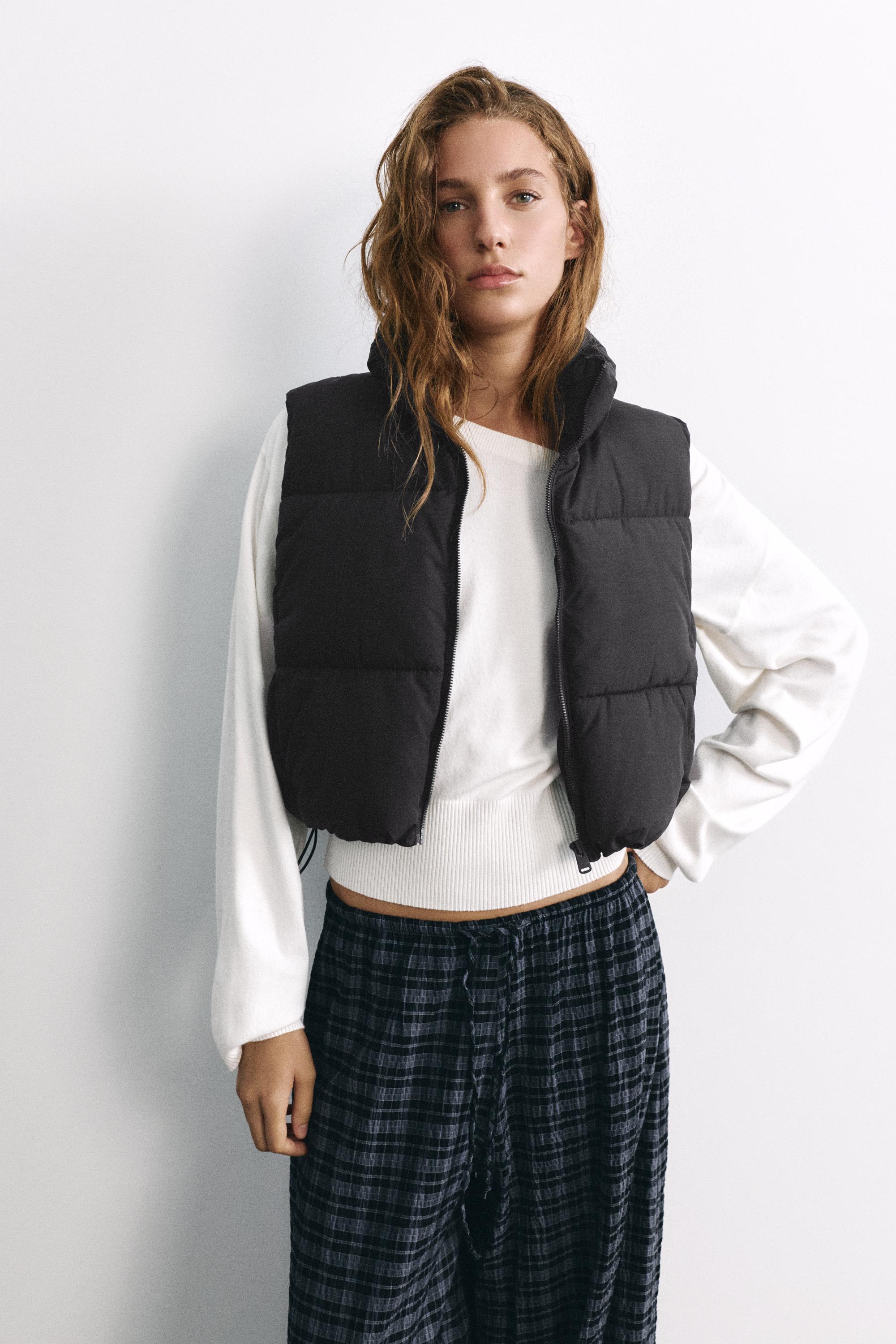 Padded gilet — Black