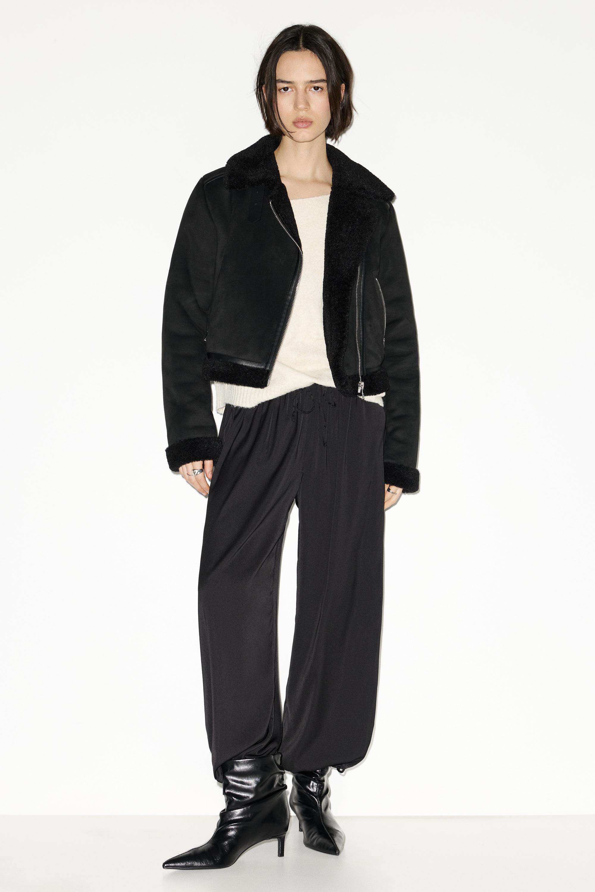 Short Reversible Jacket — Black