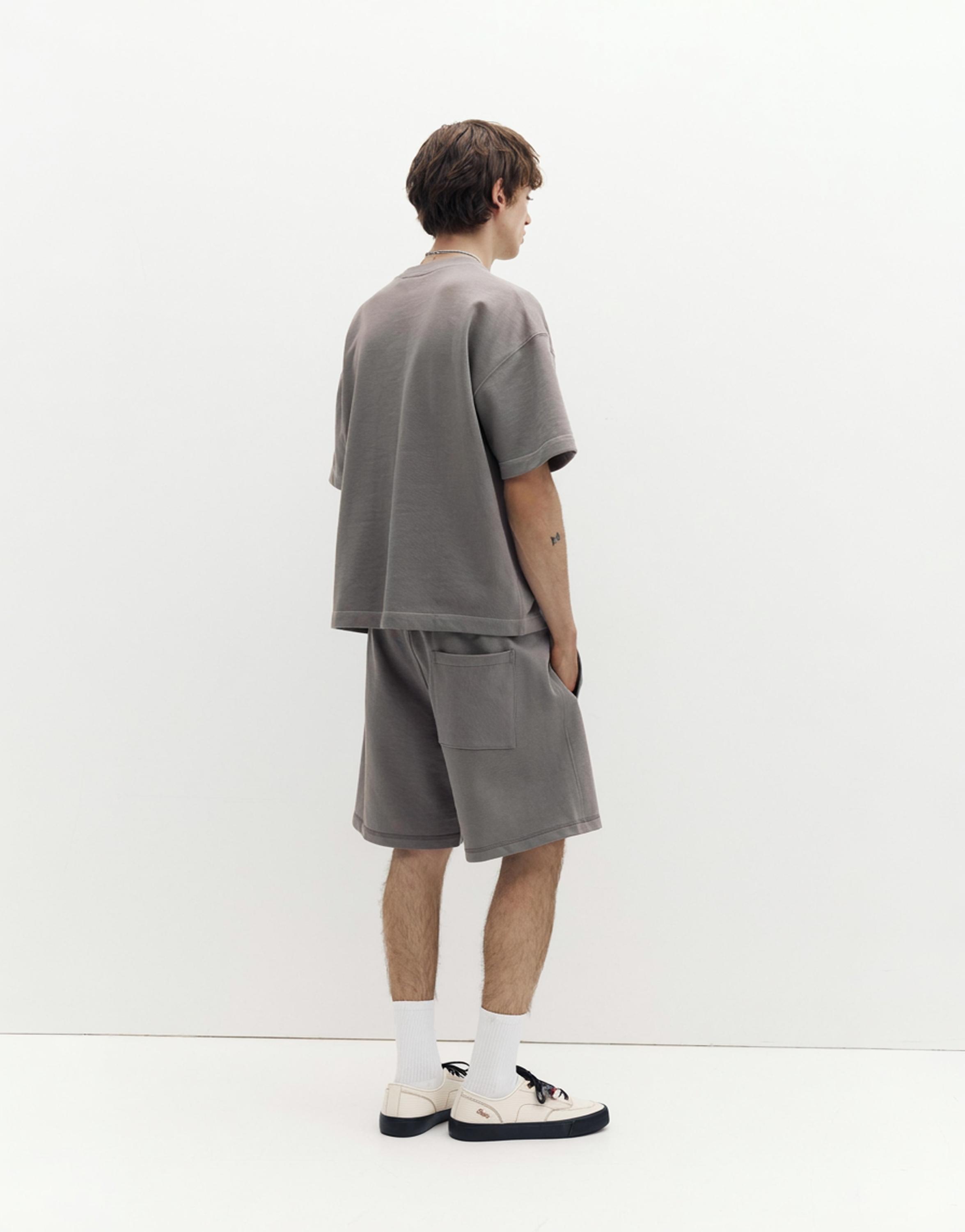 Logolu jogger bermuda şort - Görsel 150