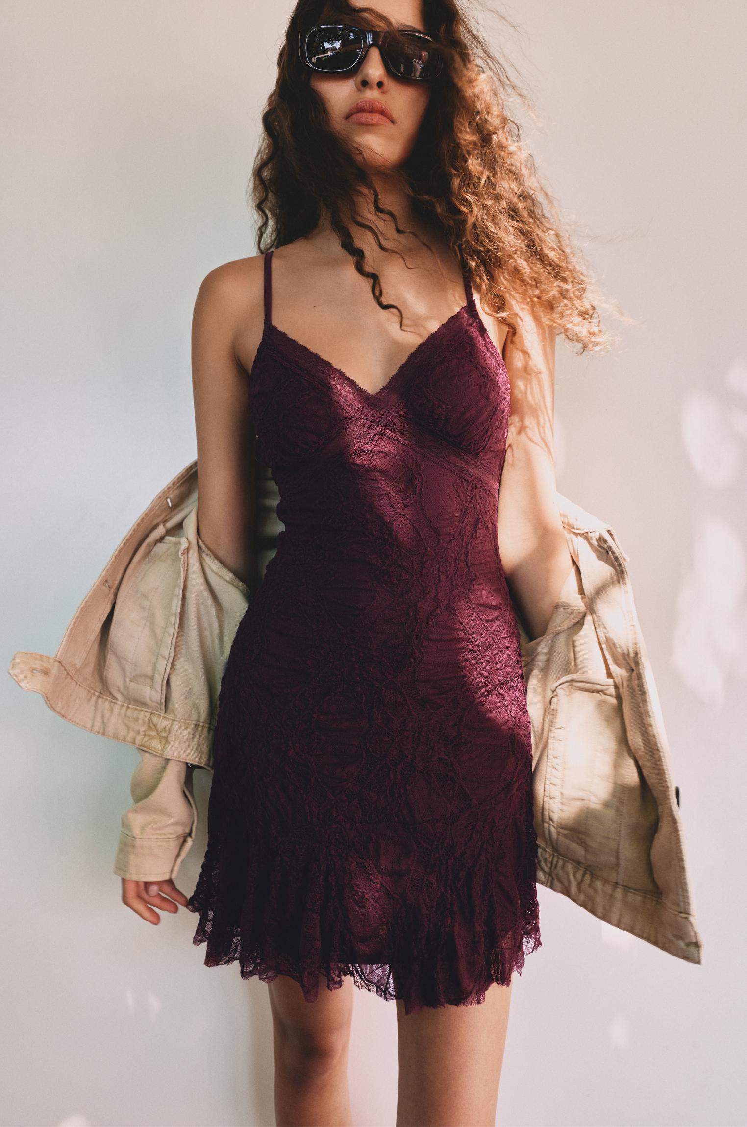 Dress Vestidos Cortos De Pull And Bear Vestido Corto Encaje