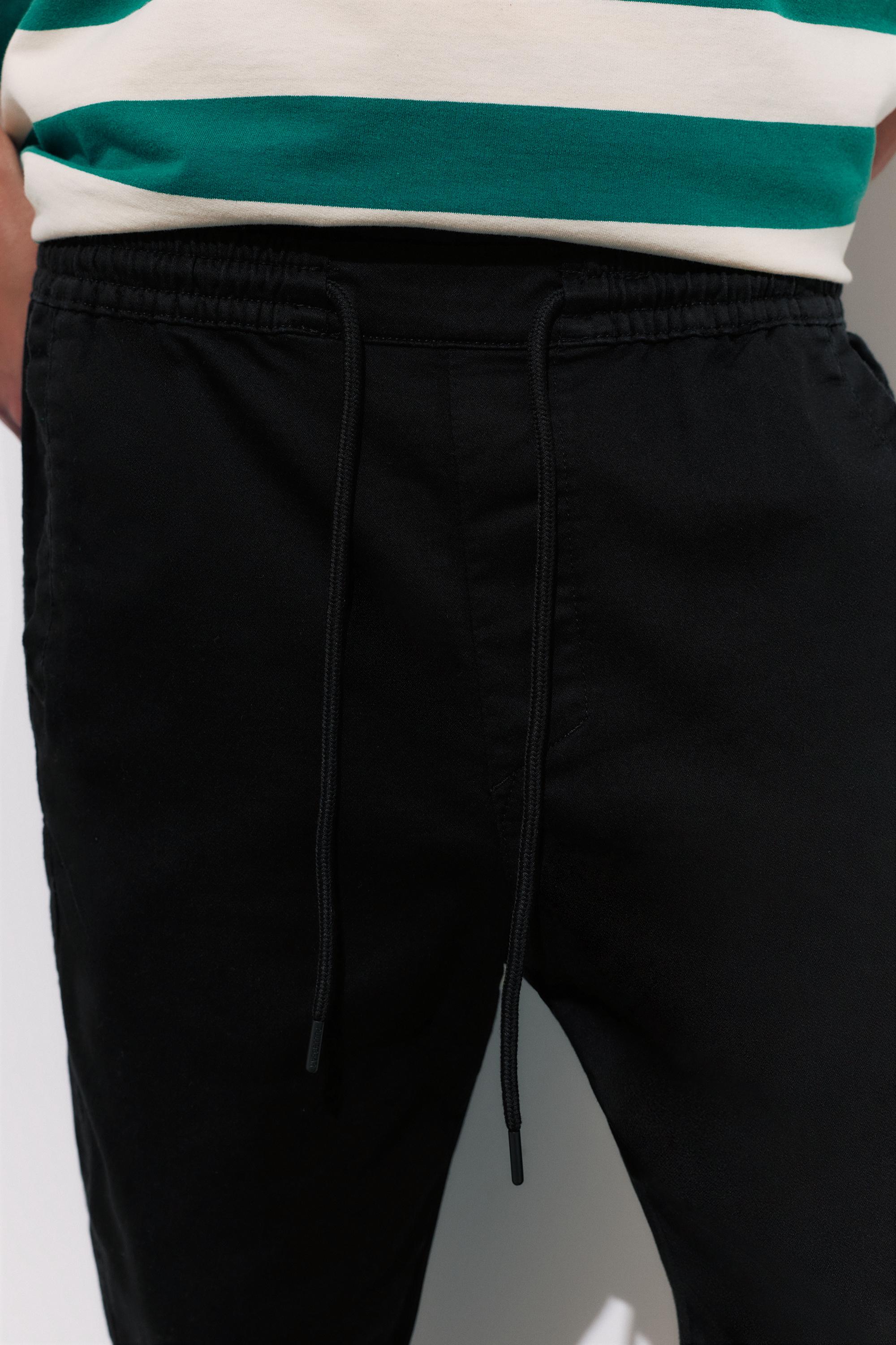 Comfort joggers — Black