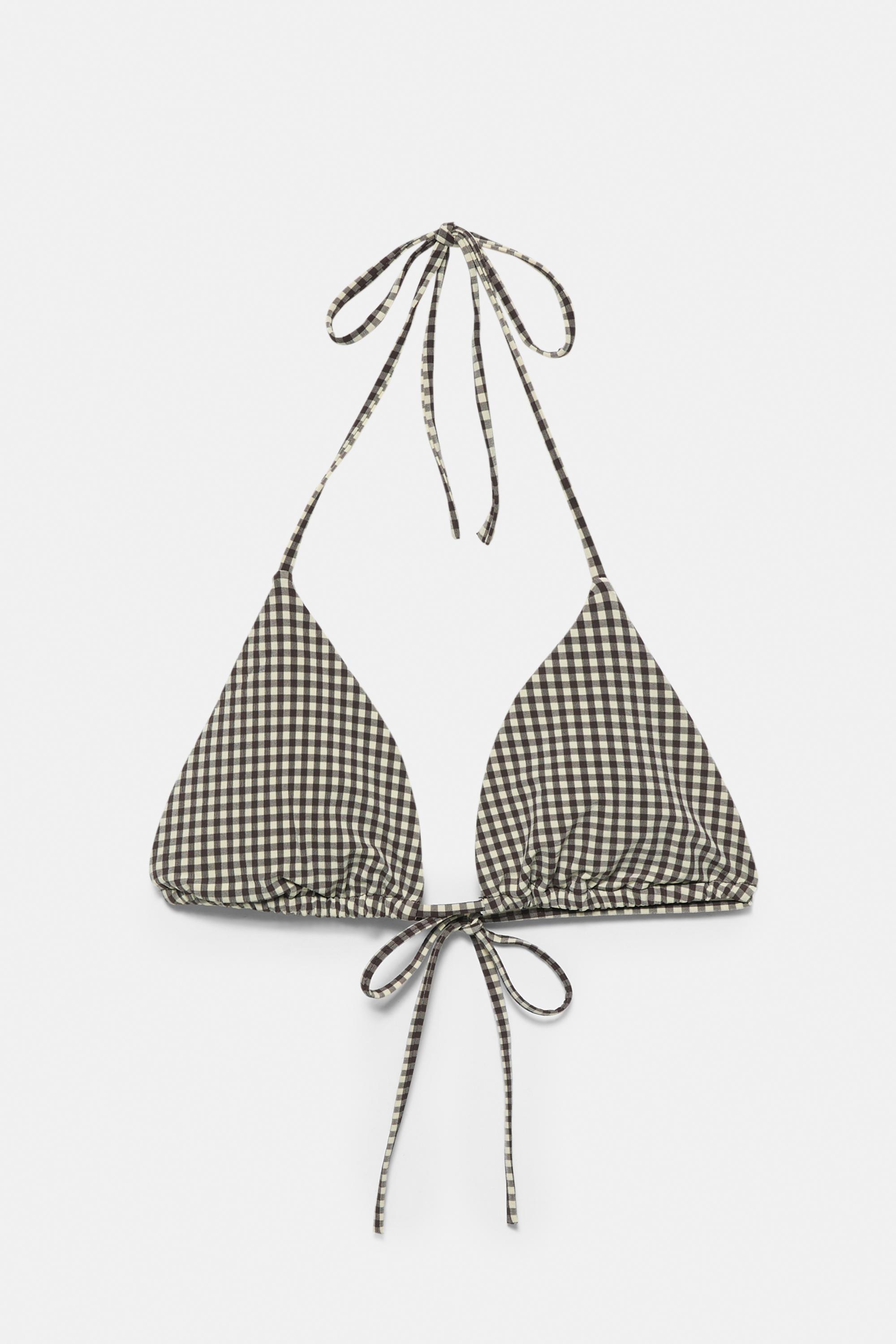 Pötikareli bikini üstü - Görsel 2