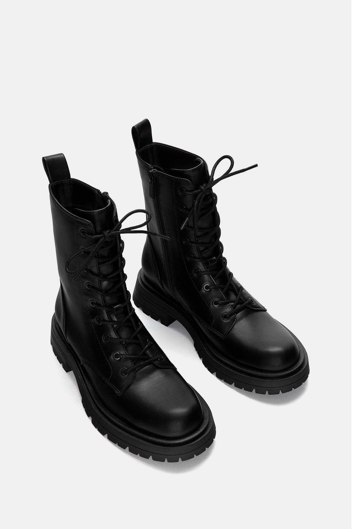 HOT Botas Botines Track Track Sole Zara Botines Track Zara Bota