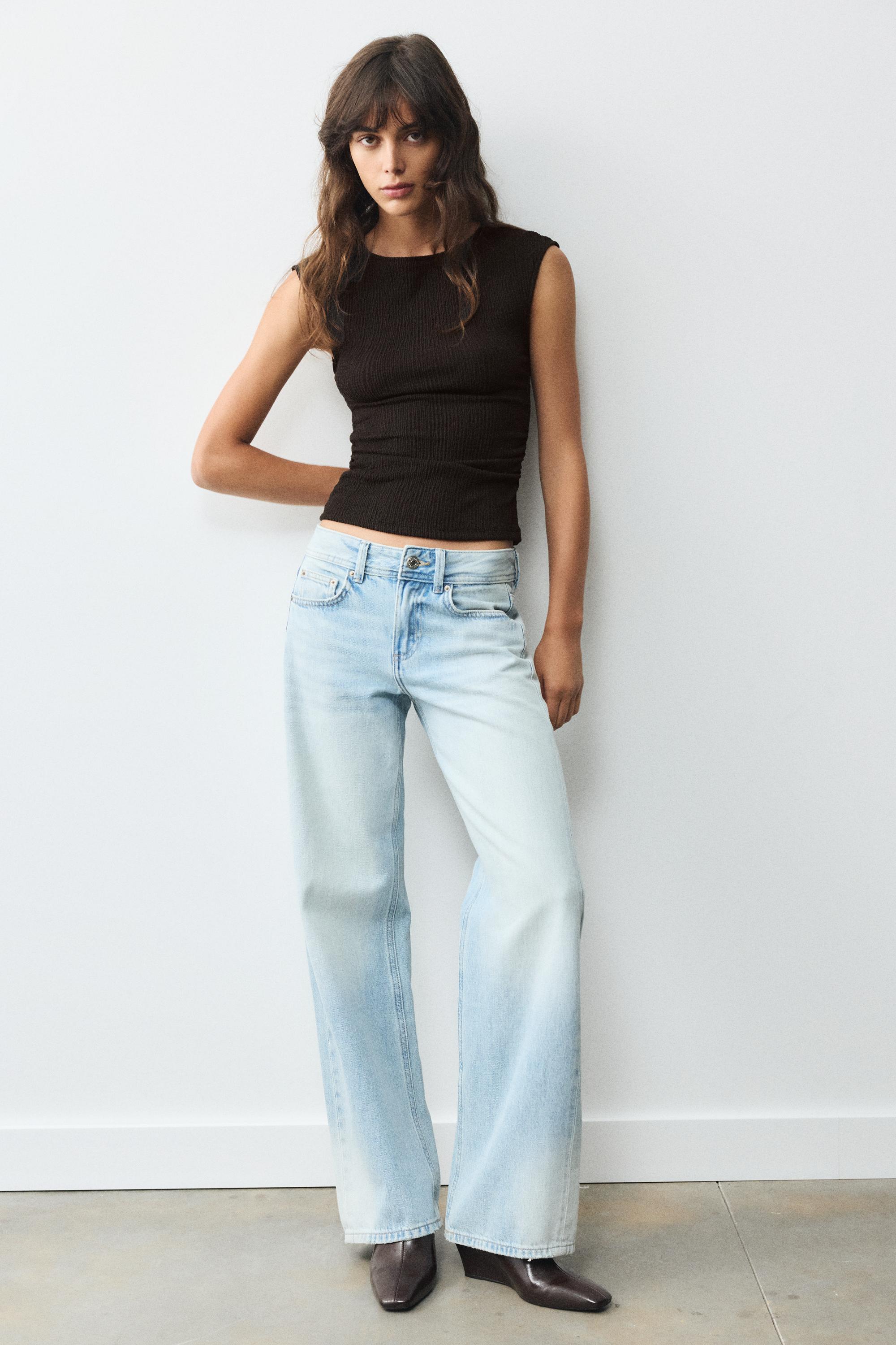 Crepe top — Brown