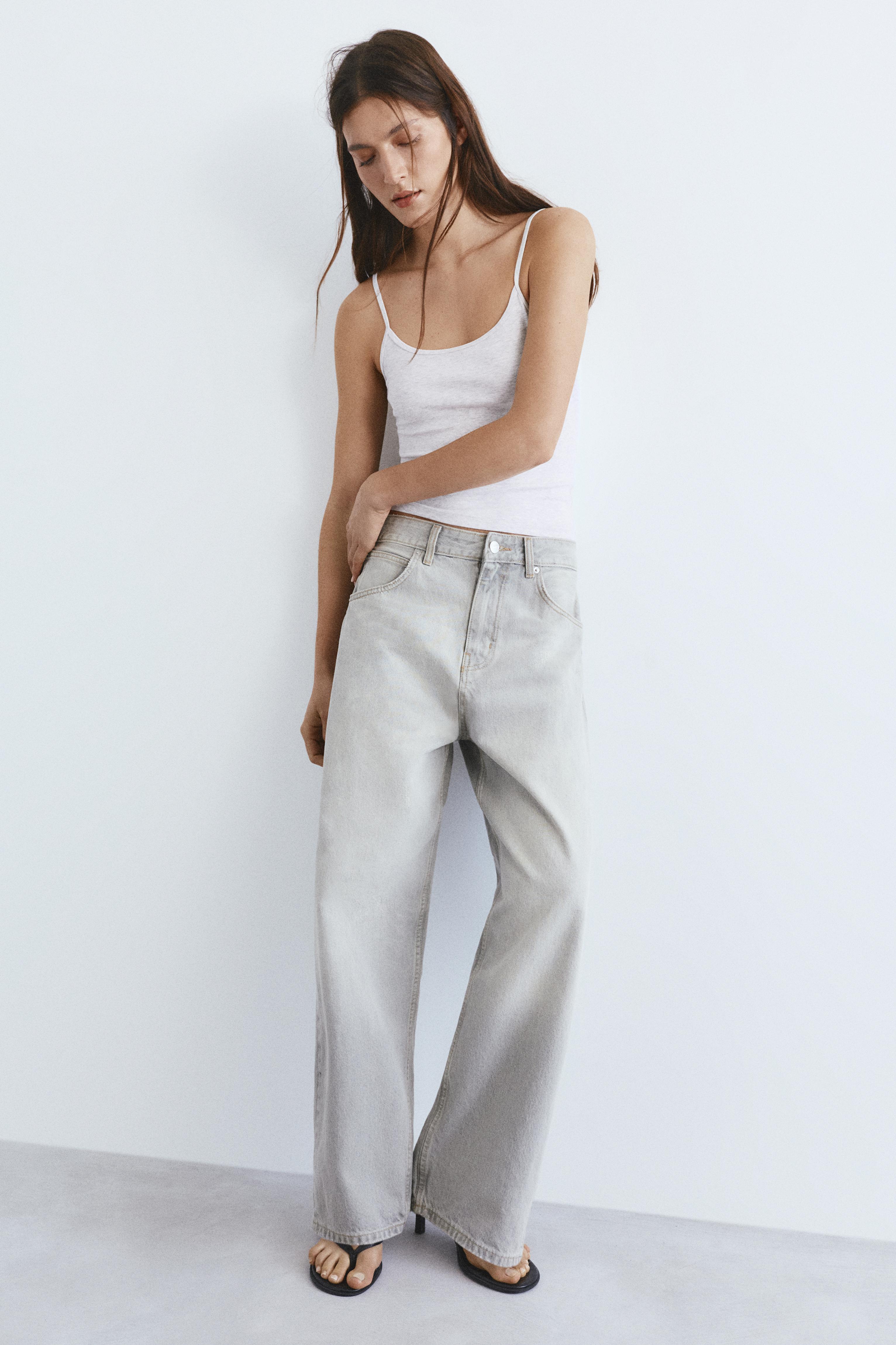 Thin strap top — Grey marl