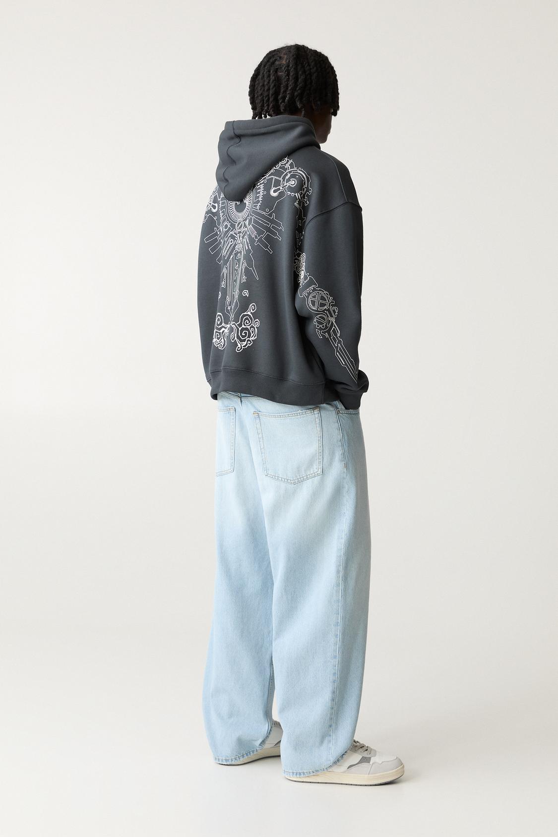 Sudadera Arcane Pull And Bear Hættetrøje Med Arcane PULL&BEAR