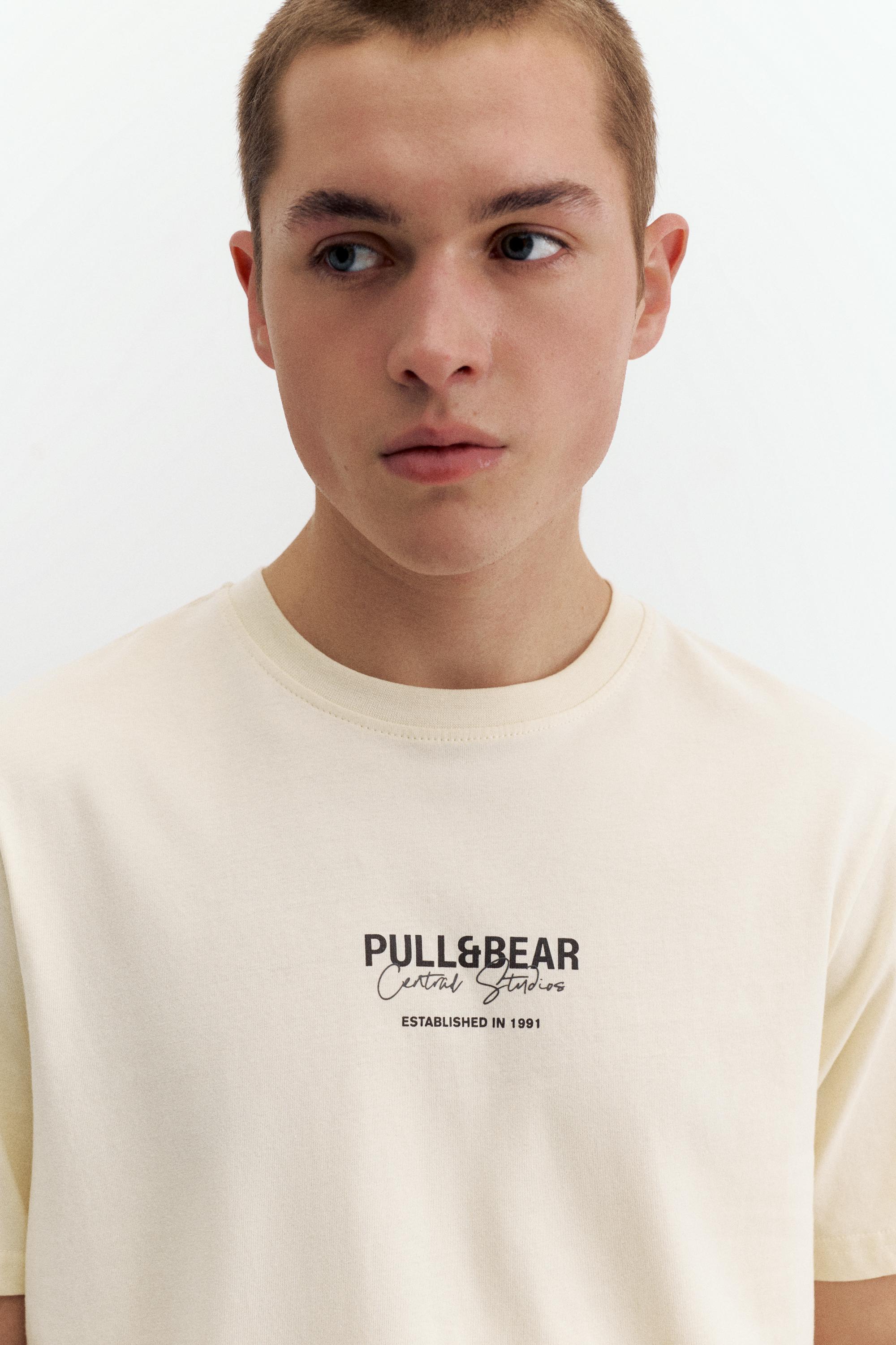 Embroidered logo T-shirt — Off white