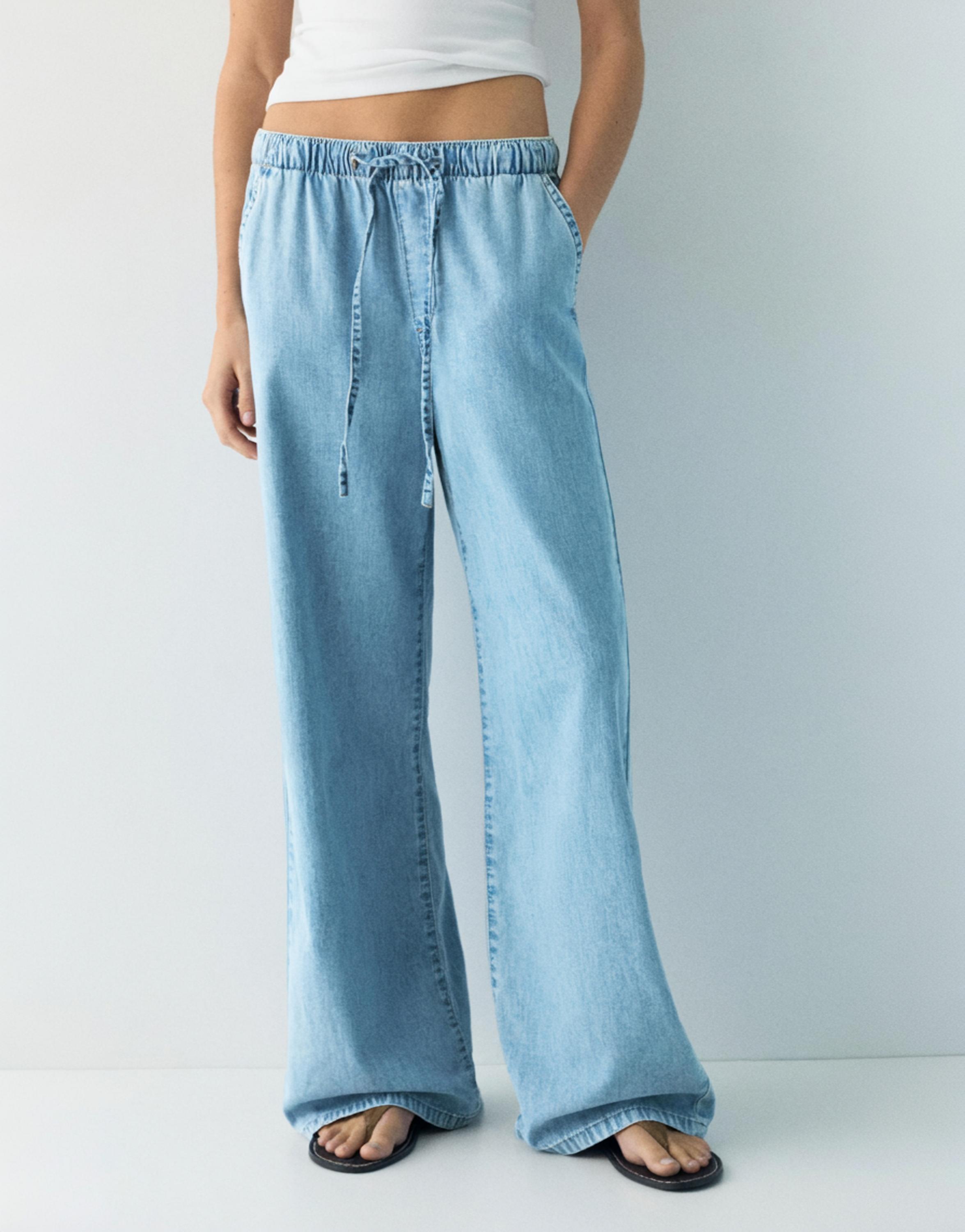 Düşük bel jogger jean - Görsel 43