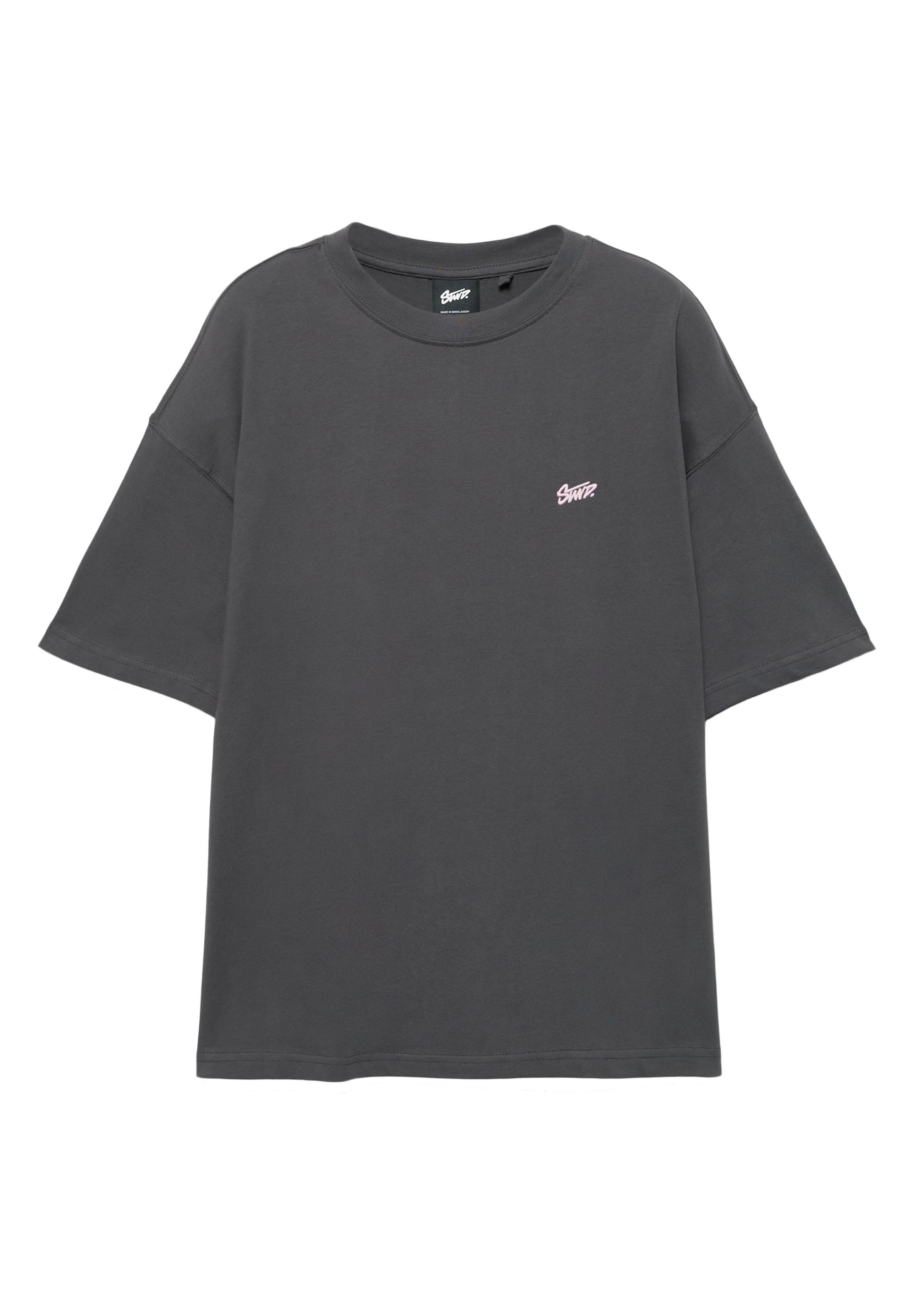 STWD logo boxy T-shirt — Grey