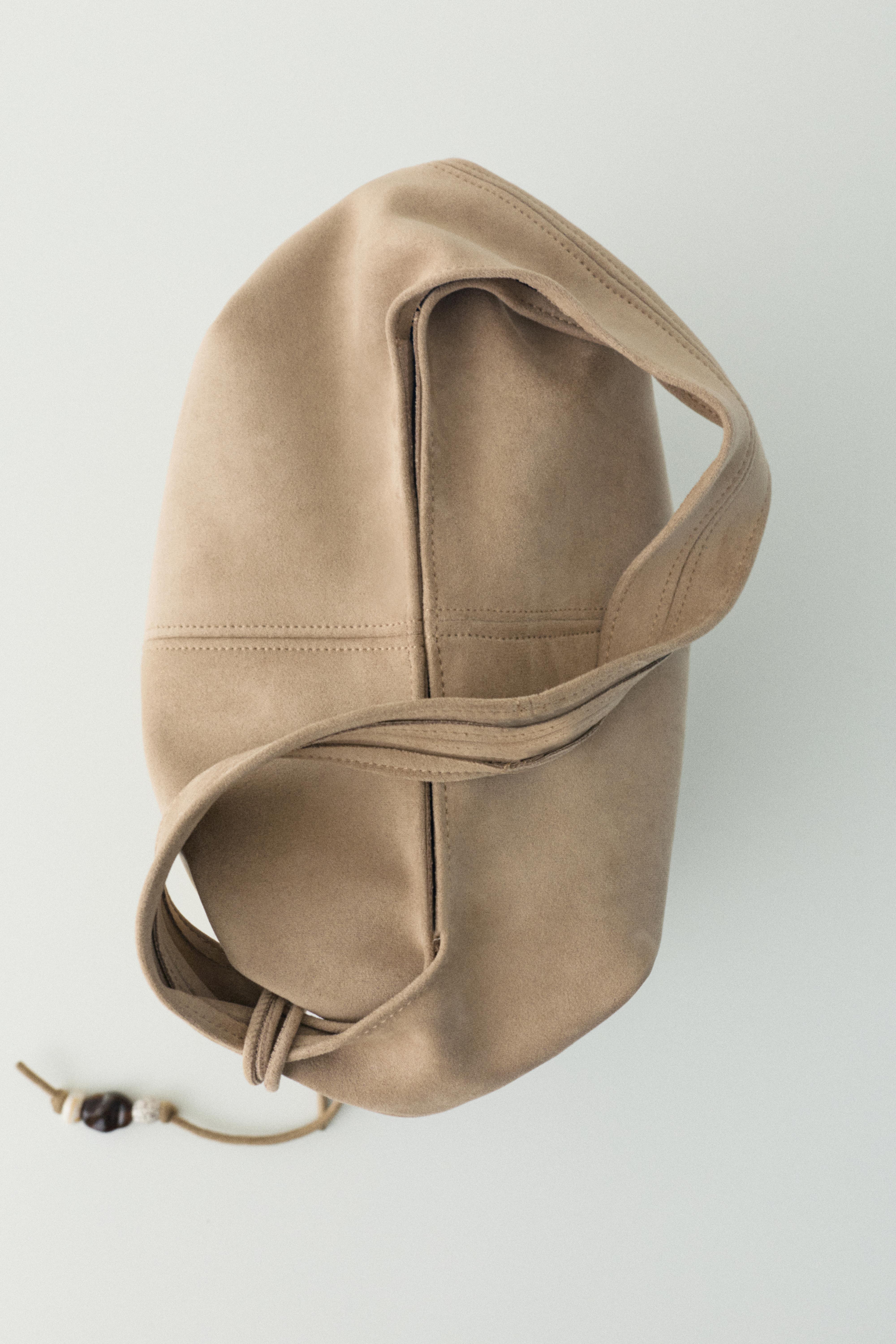 Embellished tote bag — Beige