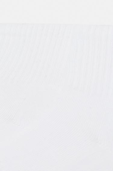 Pack of 3 mid-calf socks — White 2