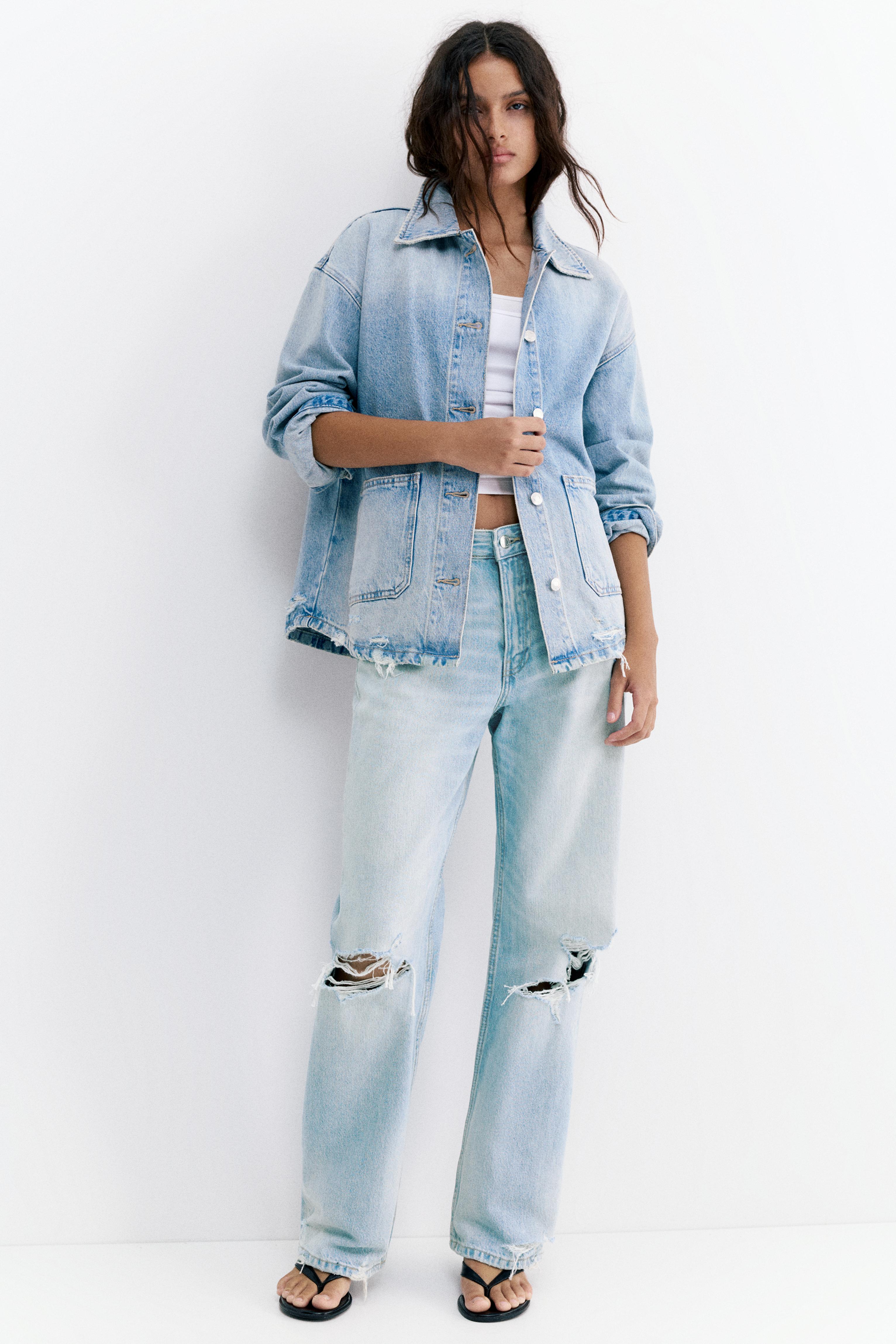 Orta bel straight fit jean - Görsel 195