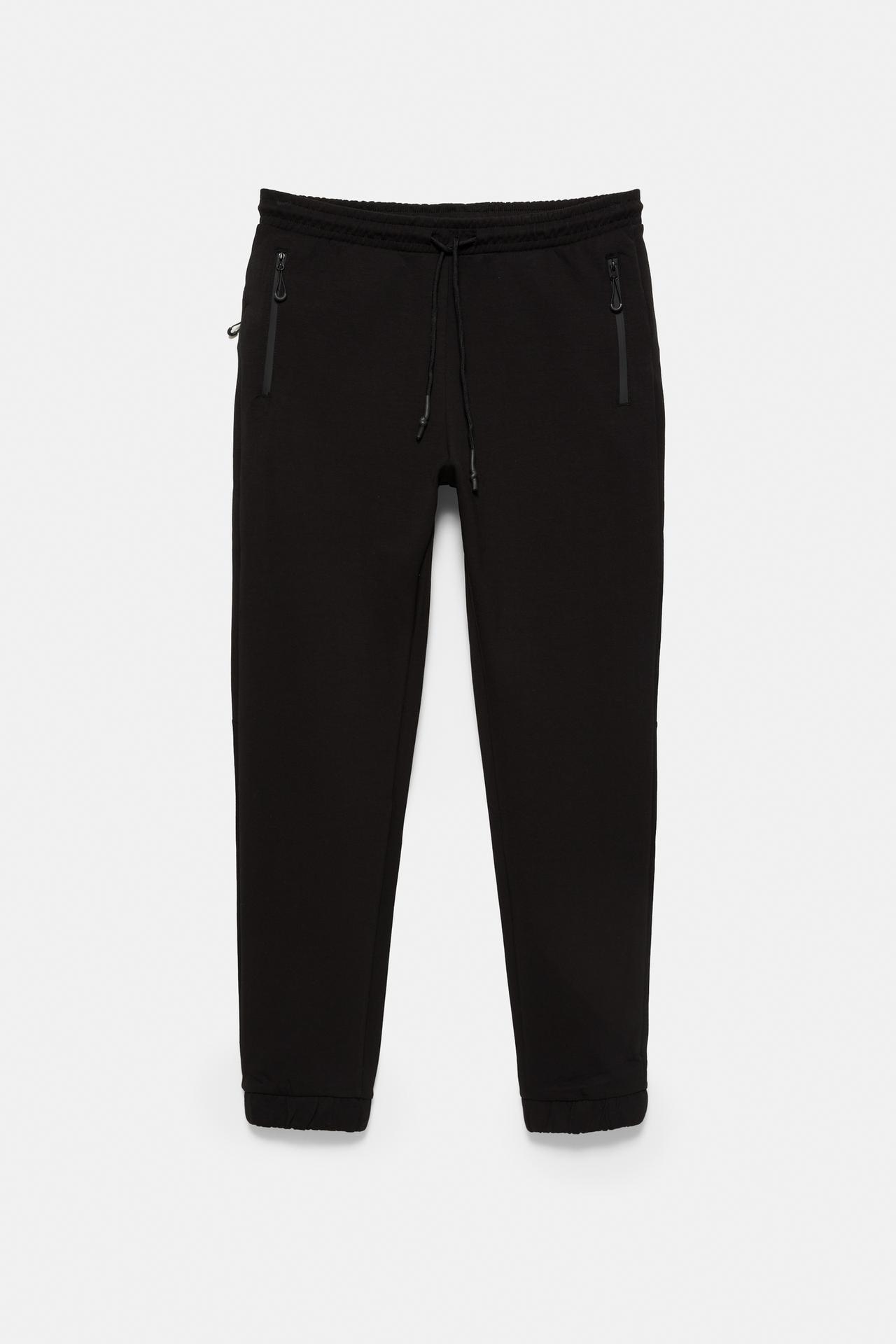STWD technical joggers — Black