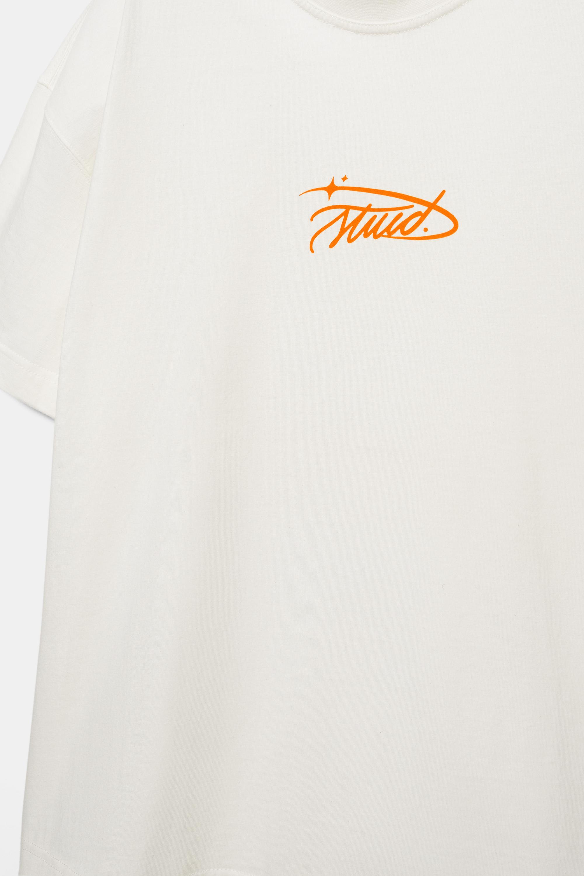 STWD beyaz t-shirt - Görsel 3