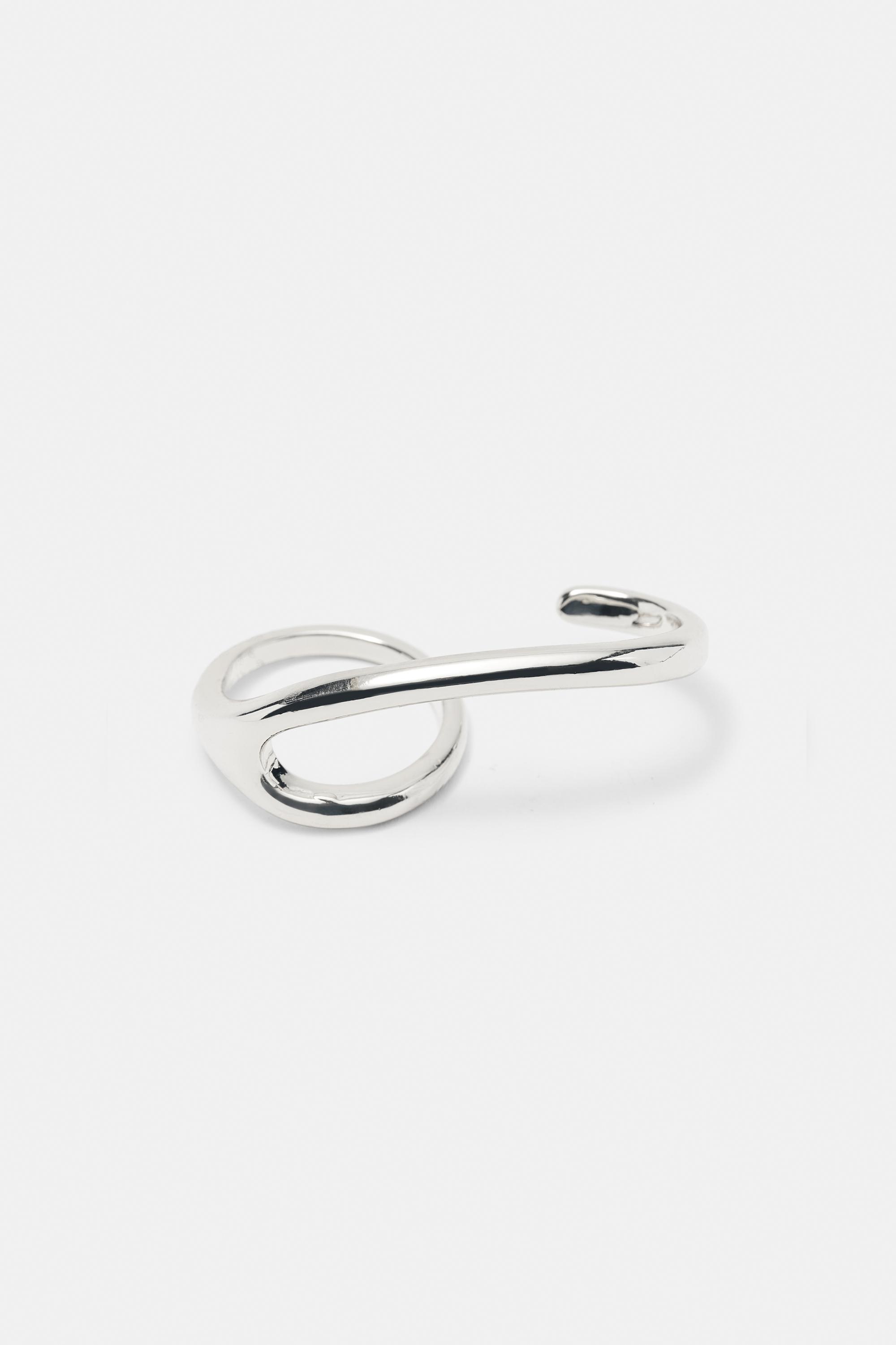 Fine double ring — Silver