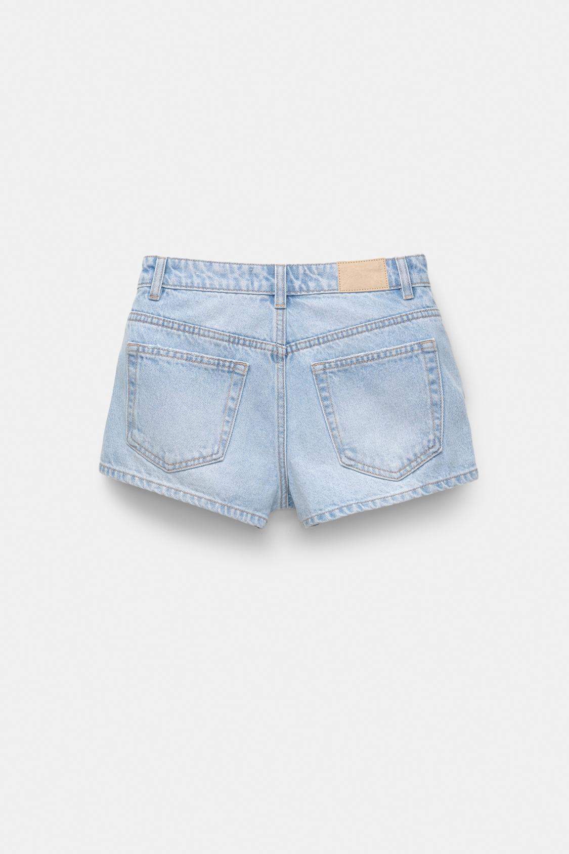 Pantalones Cortos Pantalones Vaqueros Mujer Pull And Bear Short