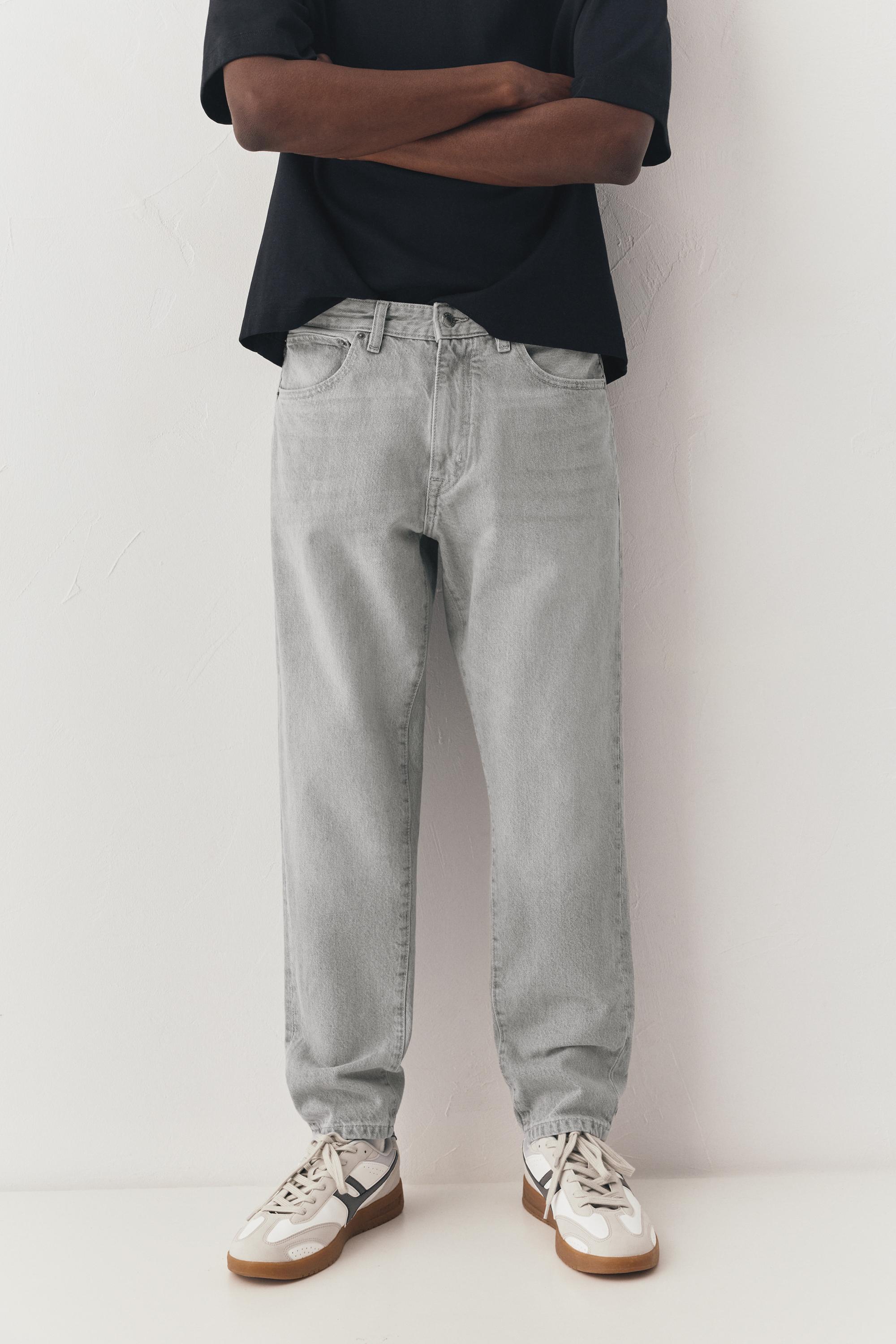 Standard jeans — Pale grey