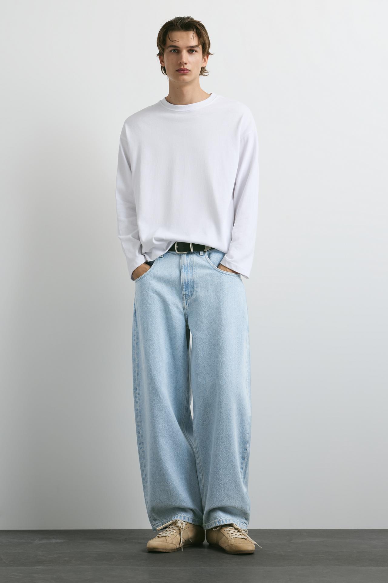 Barrel jeans — Pale blue