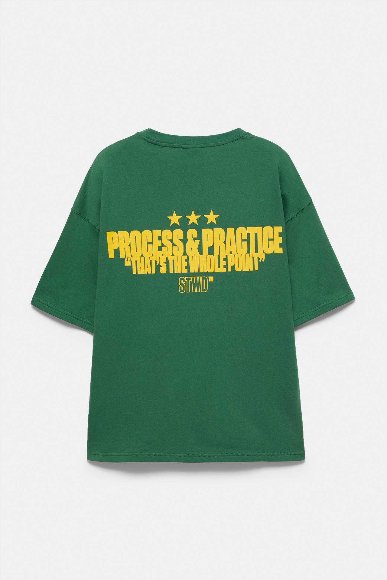 Short sleeve STWD sweatshirt — Green
