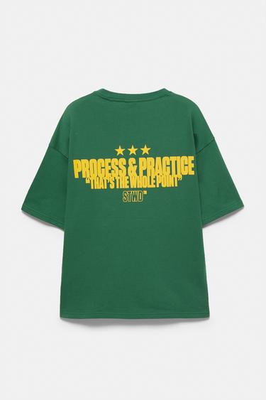 Short sleeve STWD sweatshirt — Green 7