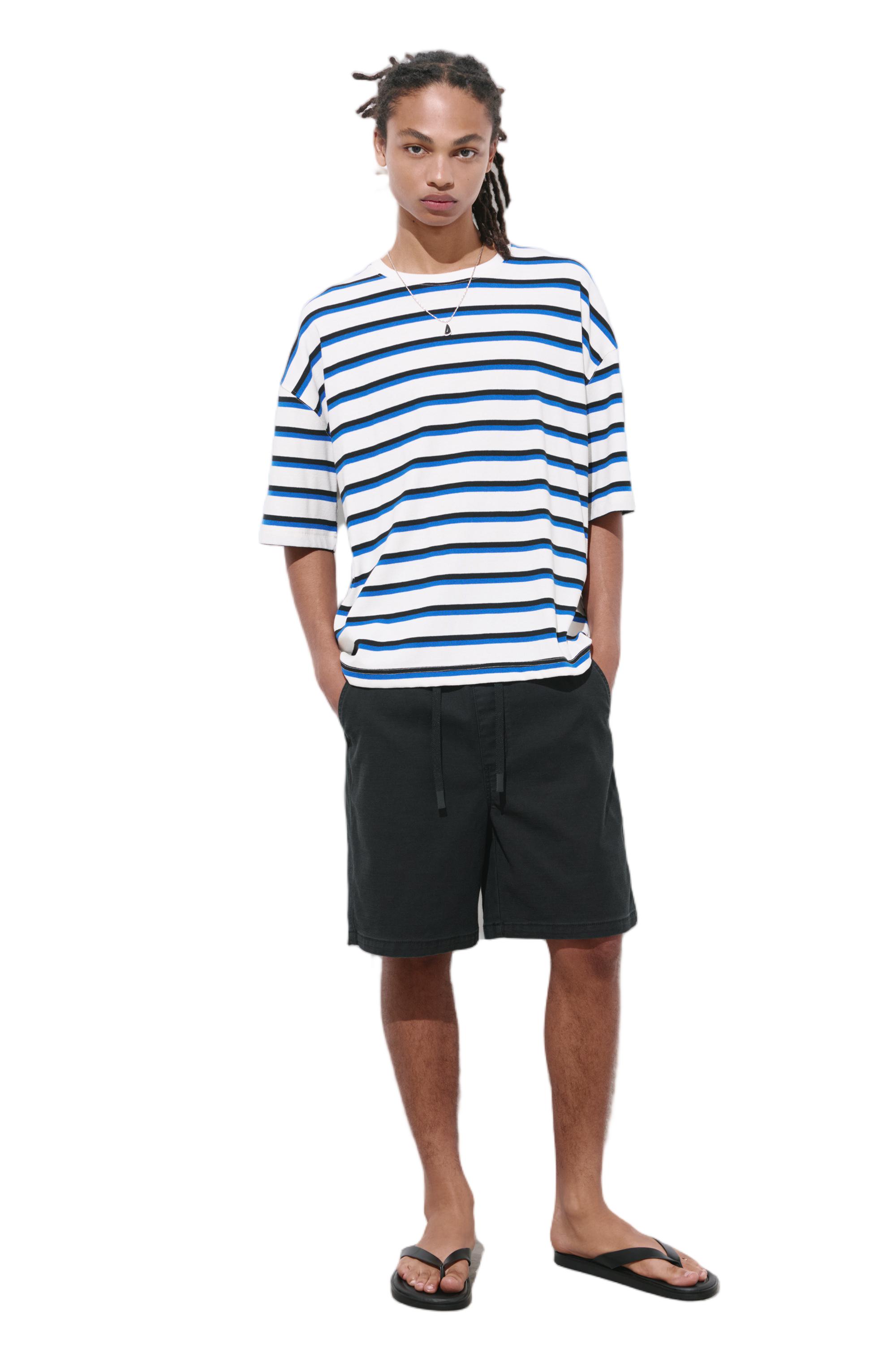 Bermuda sweat shorts — Black