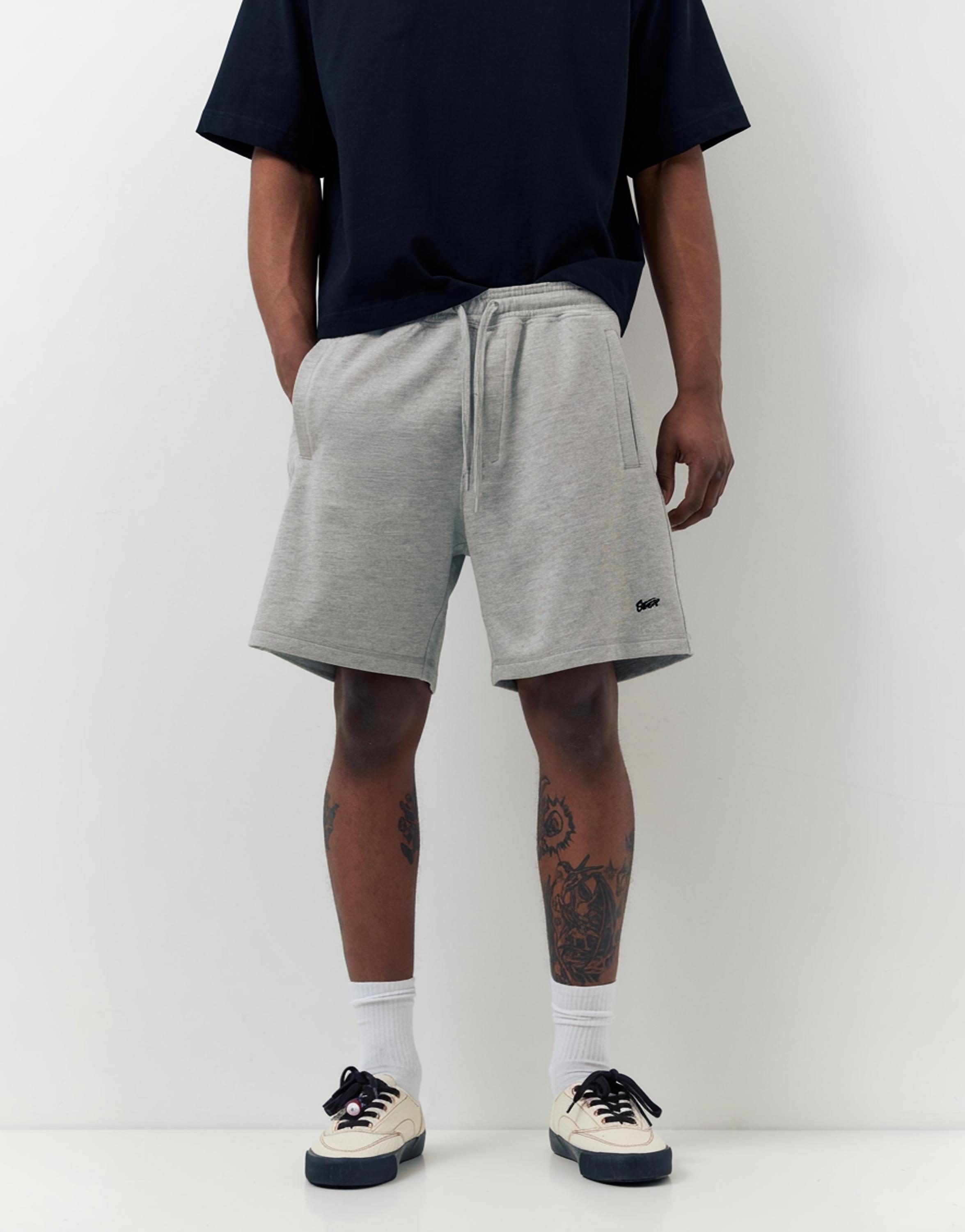 2-pack of STWD Bermuda short sweatpants — Black
