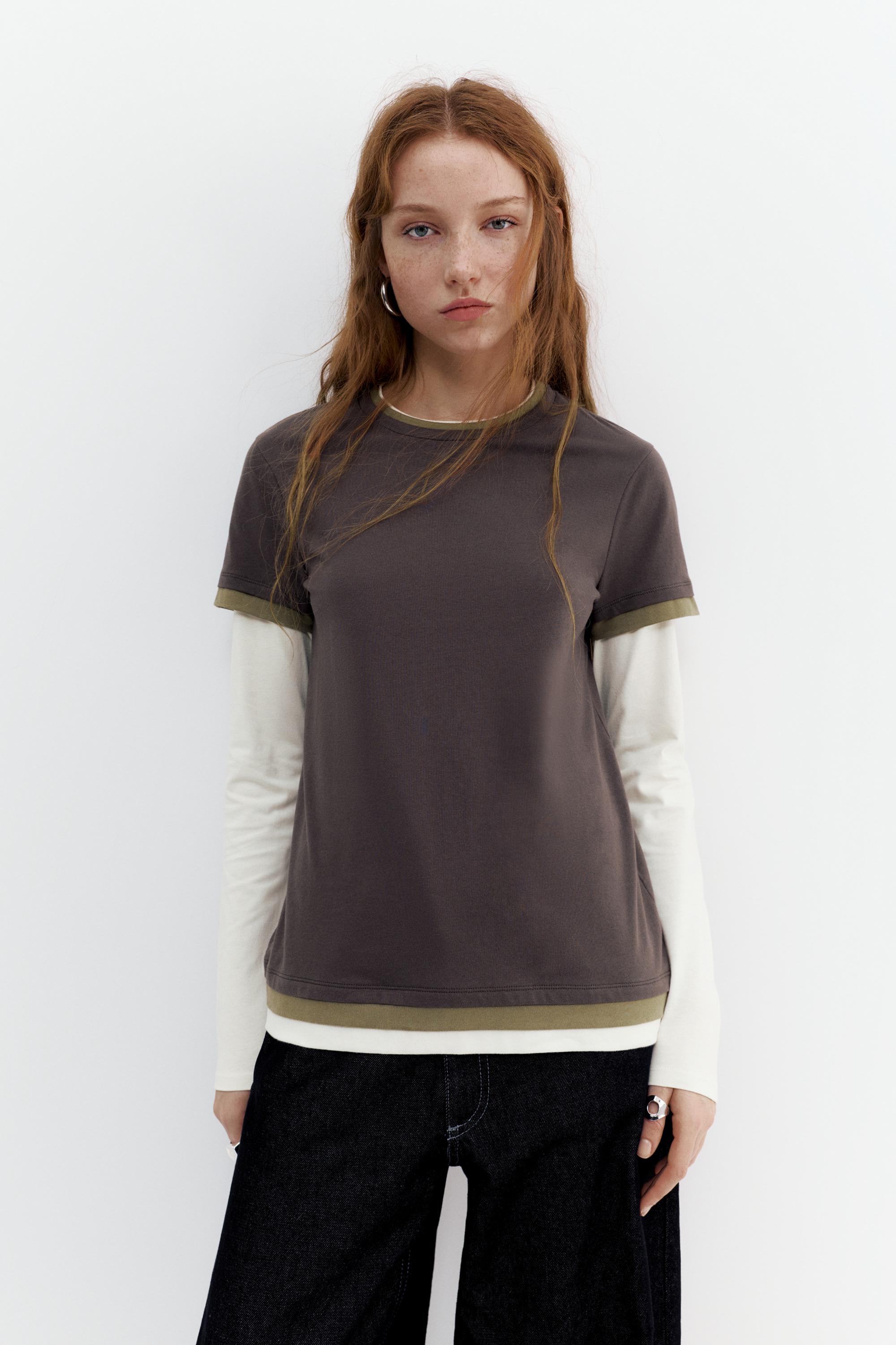 Çift kollu t-shirt - Görsel 9