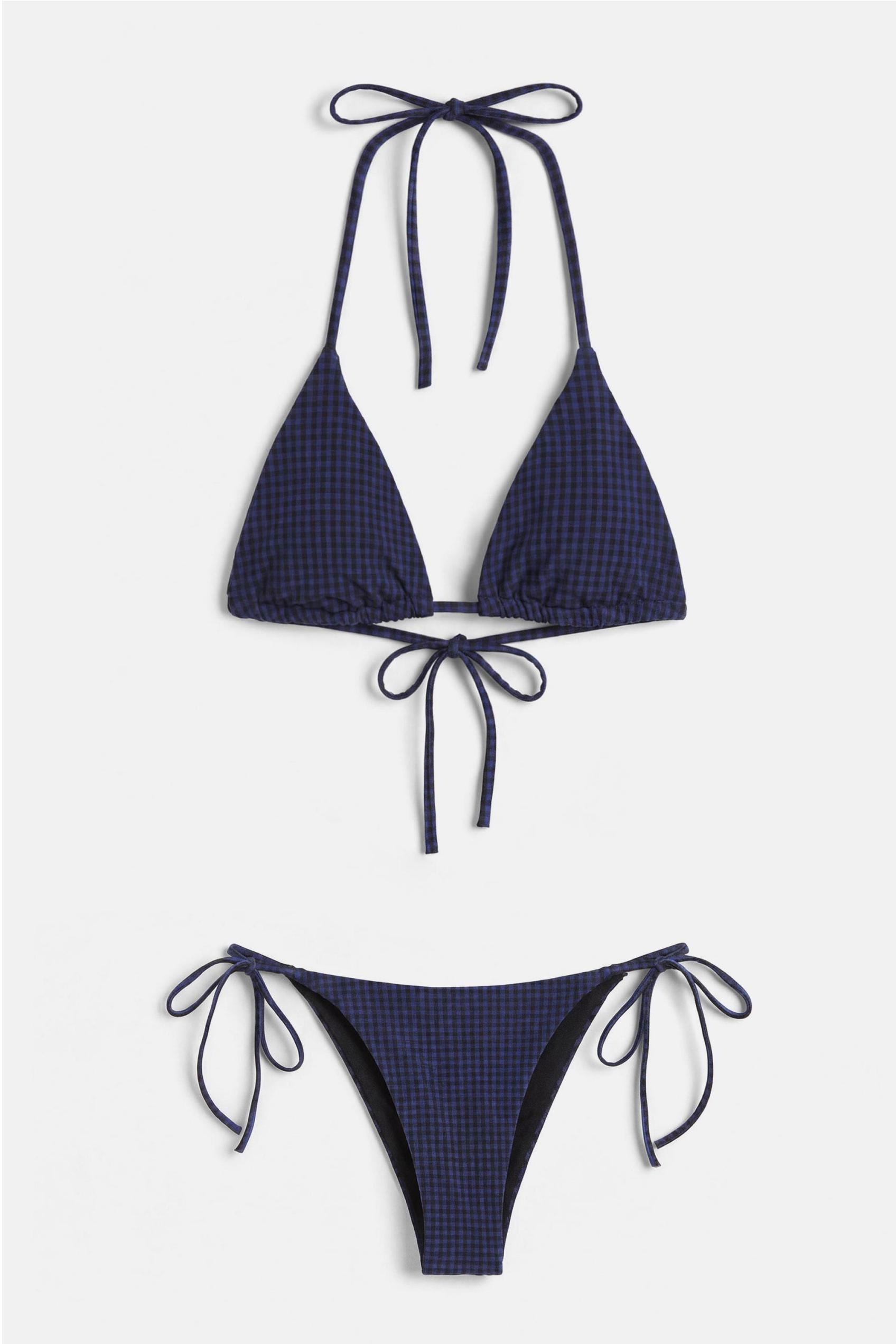 Pötikareli bikini üstü - Görsel 26