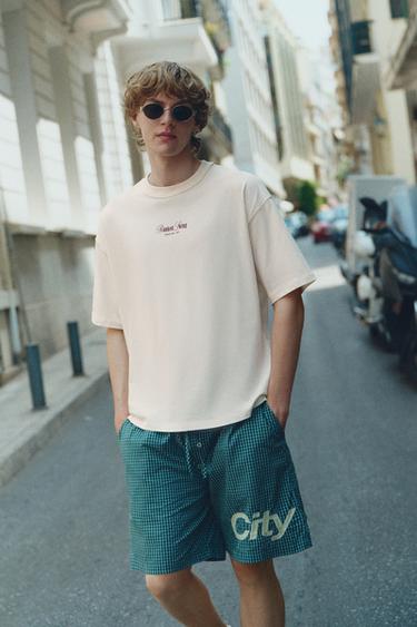 Ranked Swing relaxed fit graphic T-shirt — Off white 3