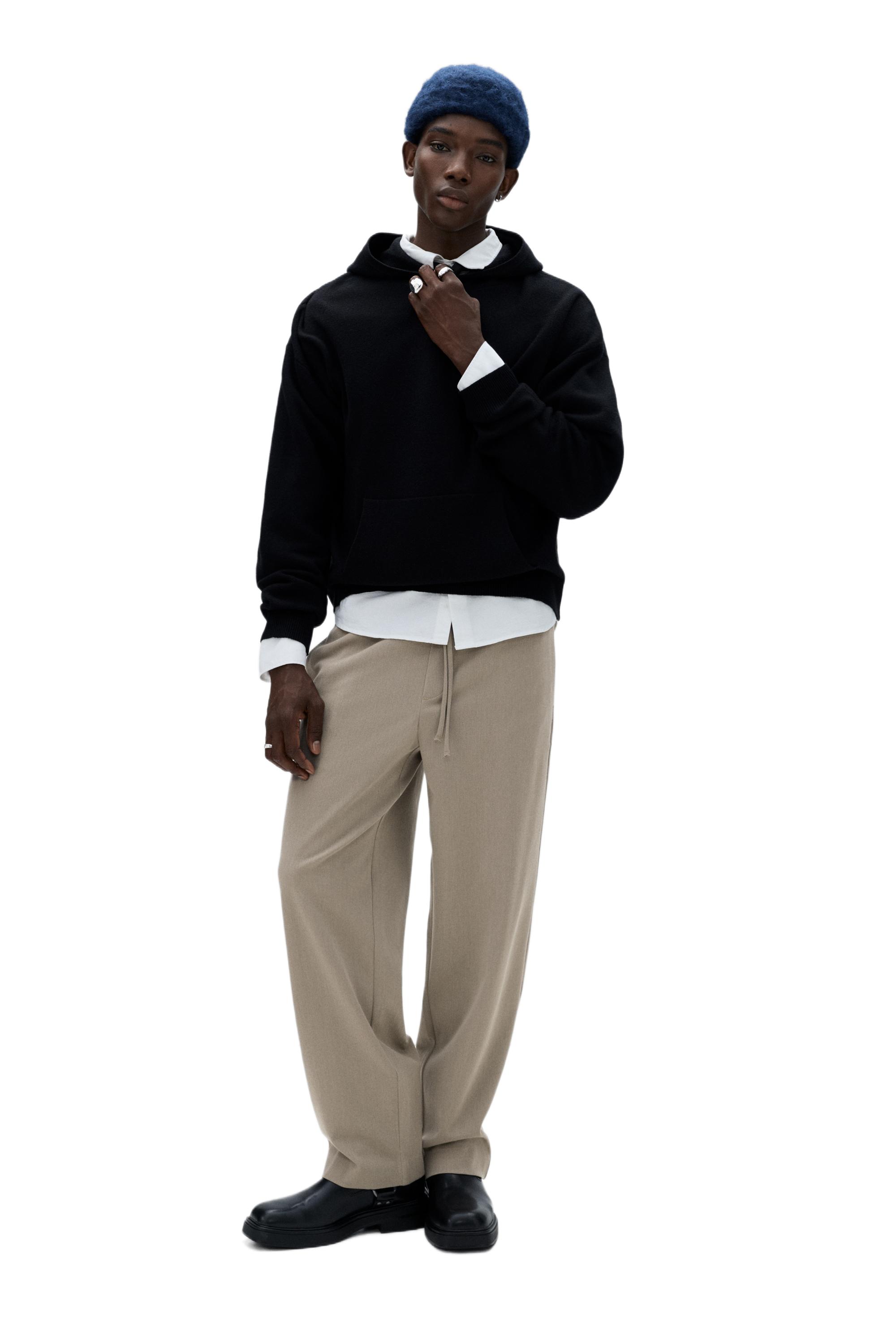 Tailored fit joggers — Taupe
